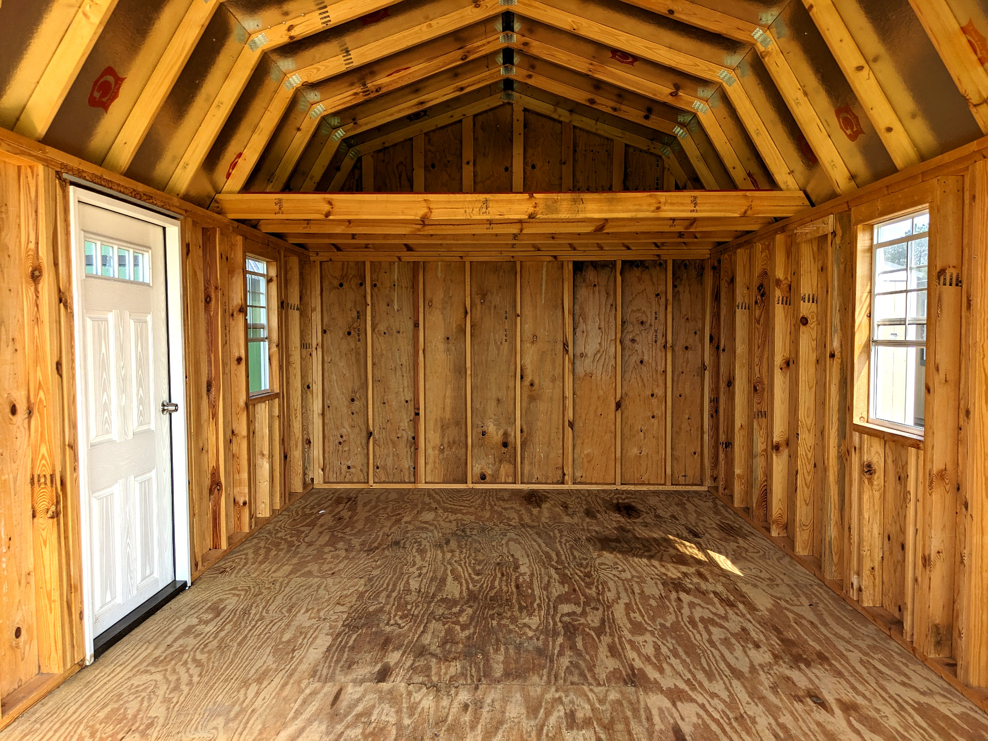 12x20 Lofted Barn Garage at Graceland Storage Sheds and Buildings of Kingsland