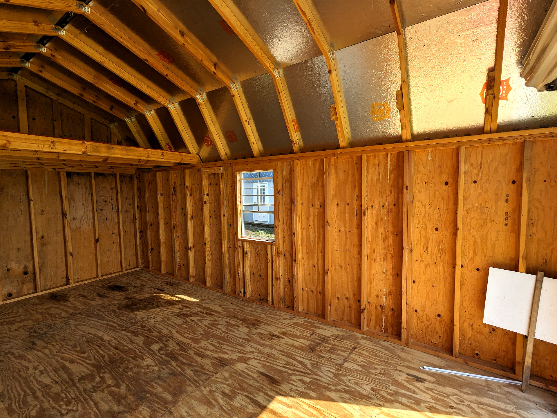 12x20 Lofted Barn Garage at Graceland Storage Sheds and Buildings of Kingsland