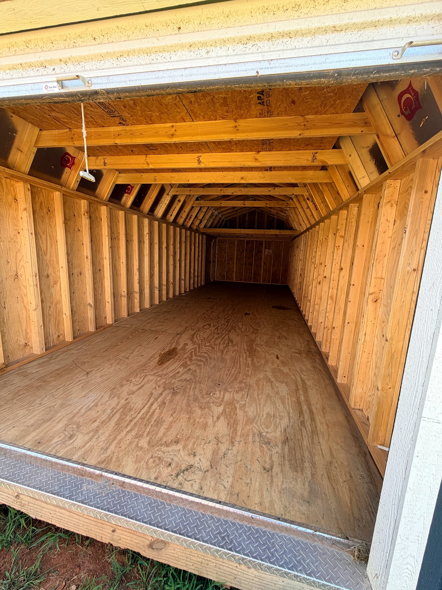 12x32 Lofted Barn Garage at Graceland of Cumming