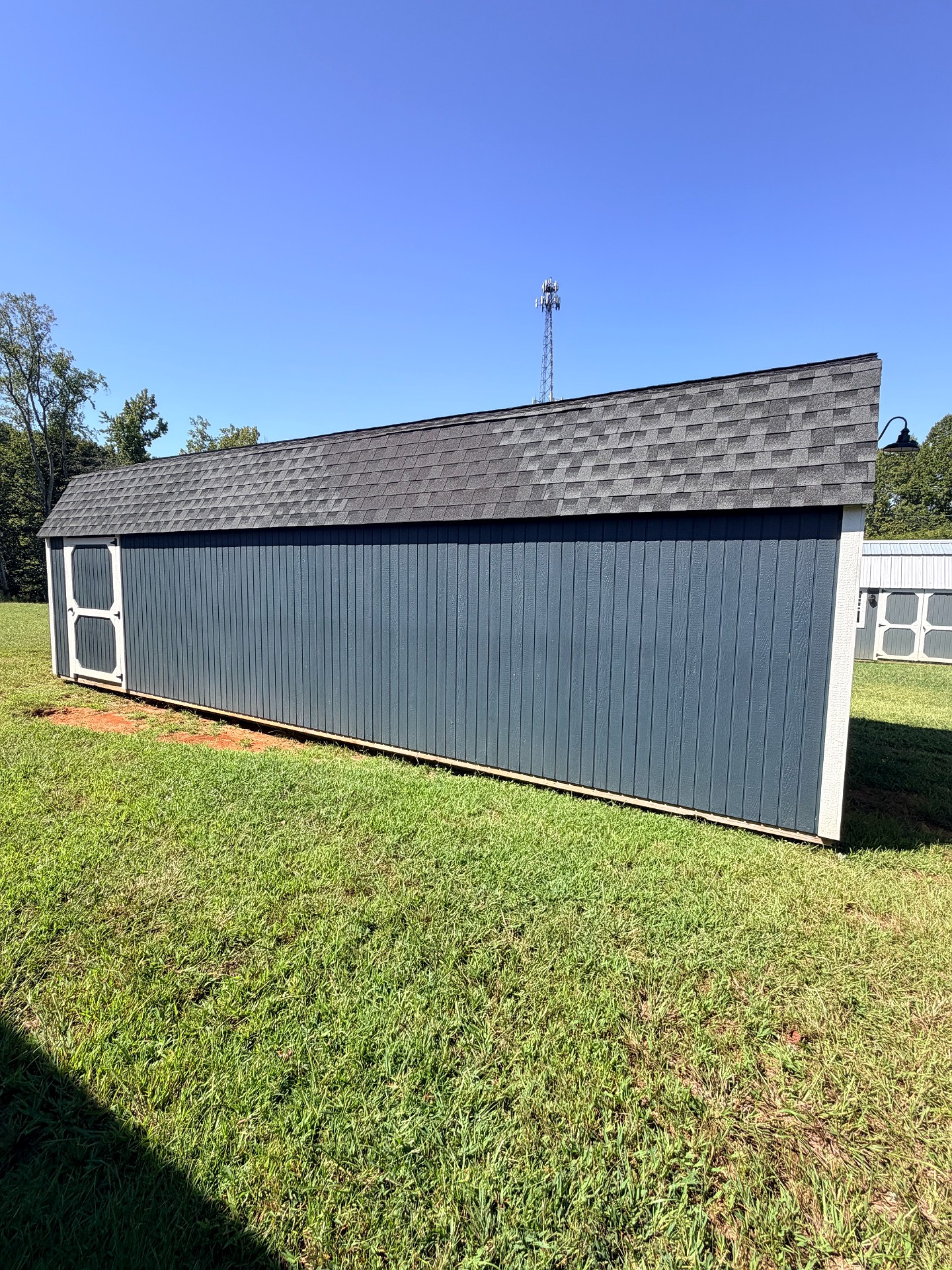 12x32 Lofted Barn Garage at Graceland of Cumming