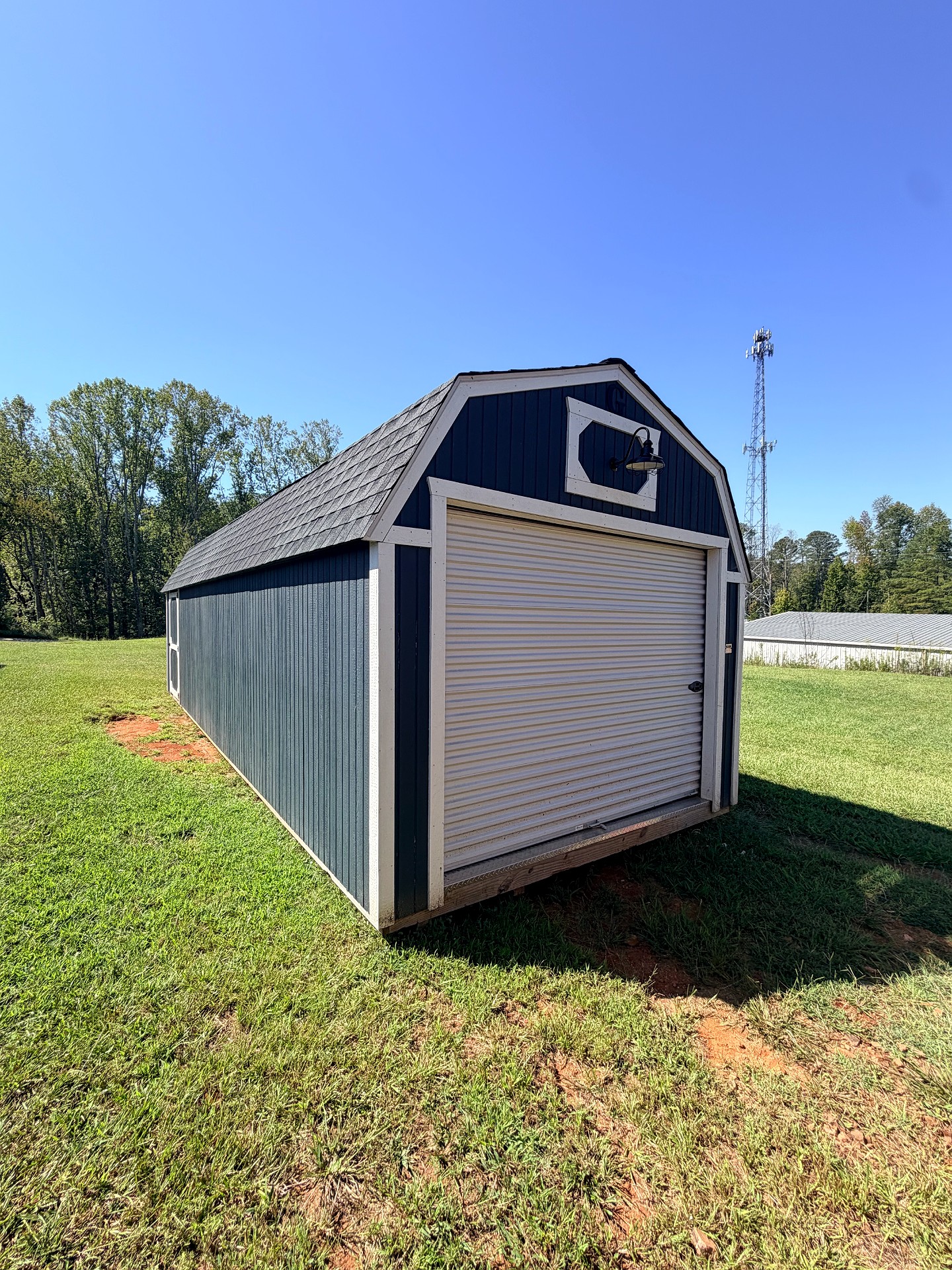 12x32 Lofted Barn Garage at Graceland of Cumming