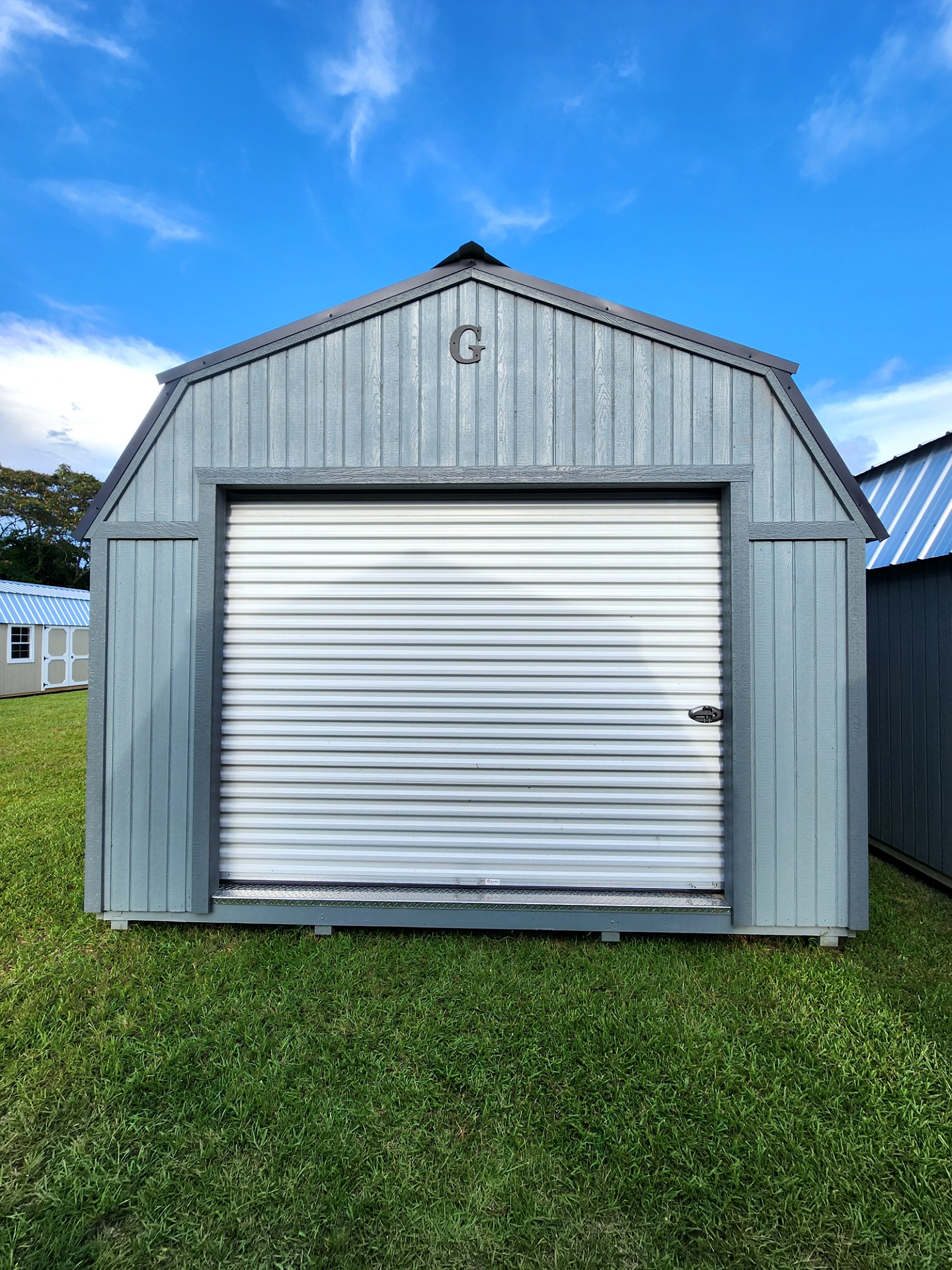 14x24 Lofted Barn Garage at Toler's Coastal Structures - Newport