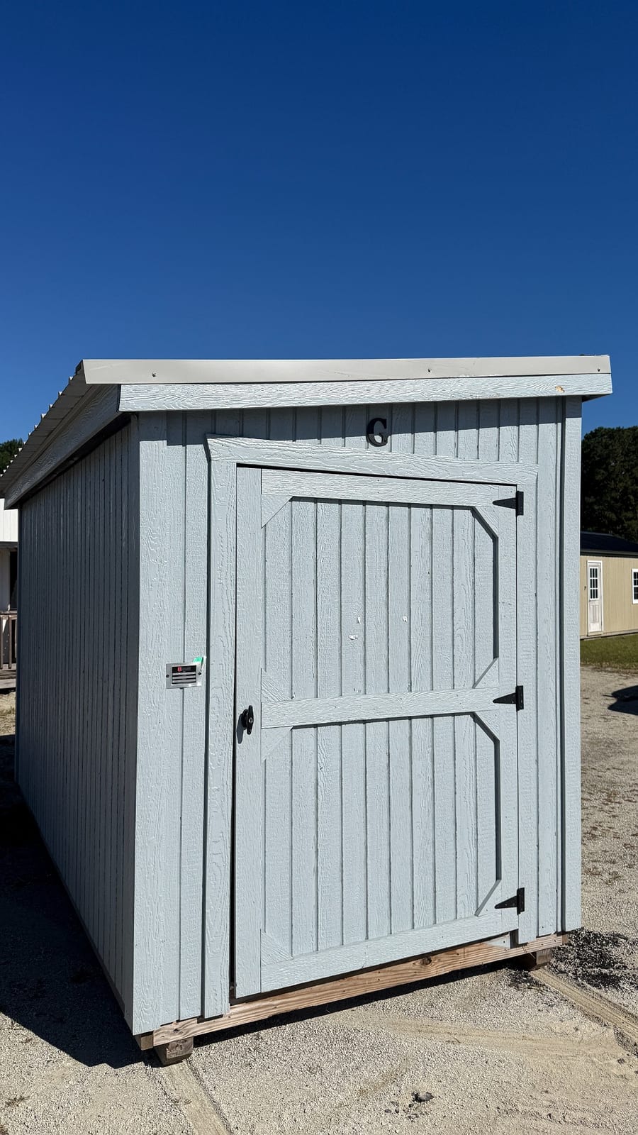 6x12 Mini Shed at Alpha1 Storage Solutions