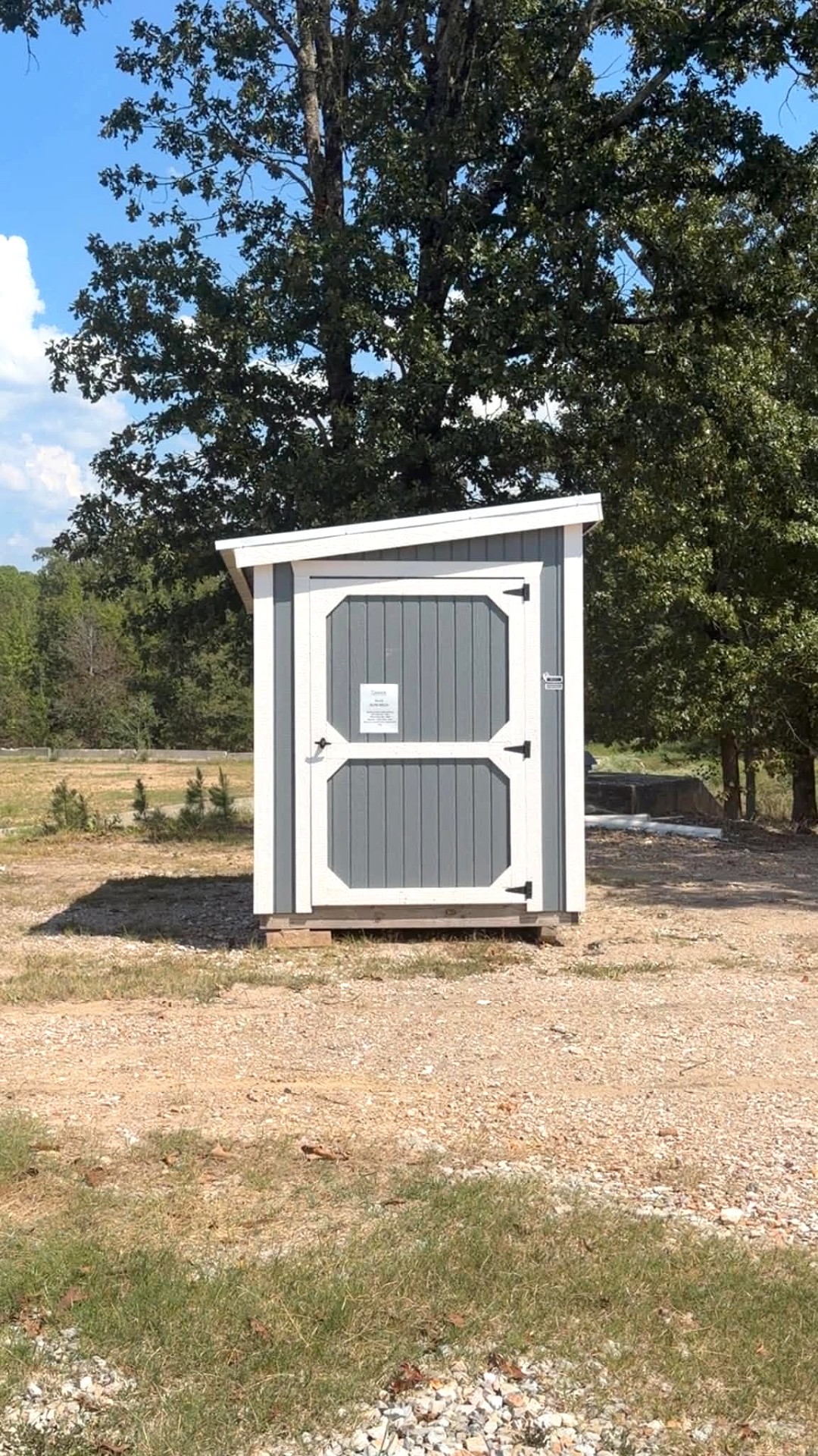 6x12 Mini Shed at Hanke Building Sales