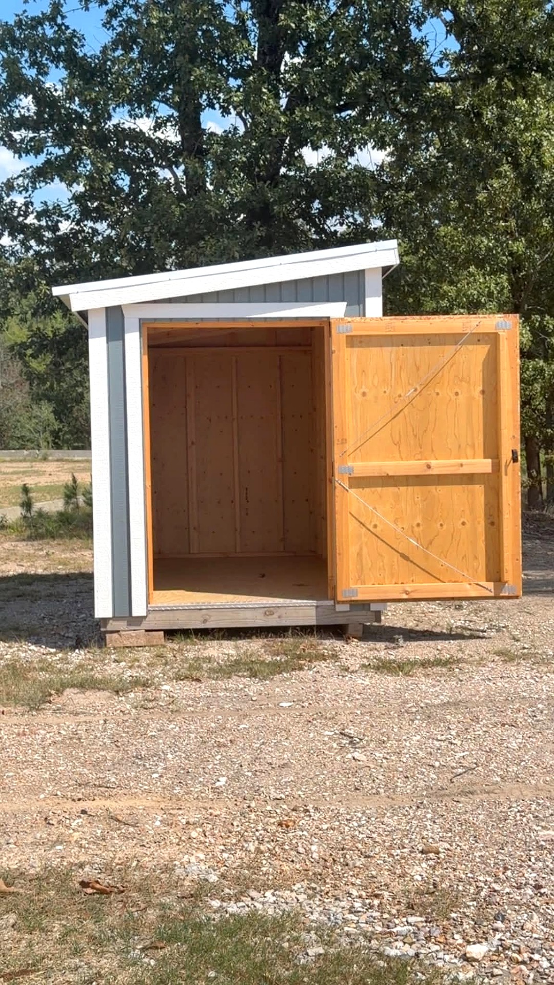 6x12 Mini Shed at Hanke Building Sales