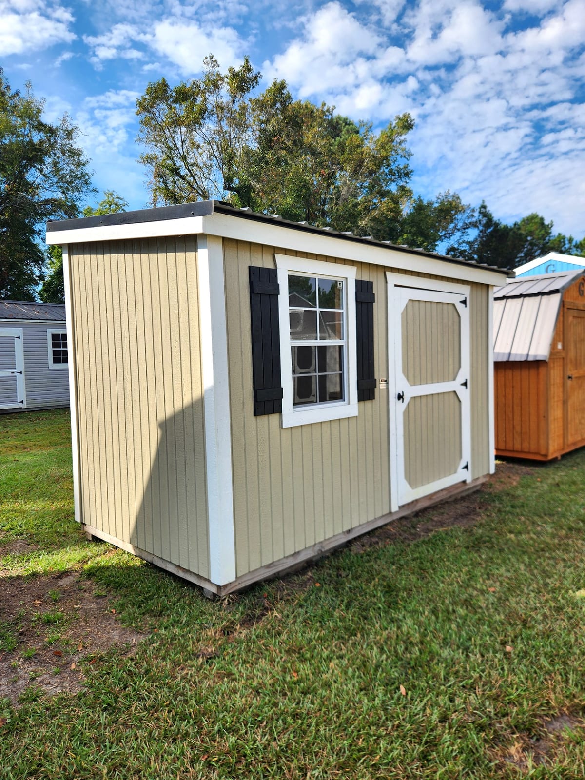 6x12 Mini Shed at Toler's Coastal Structures - Newport