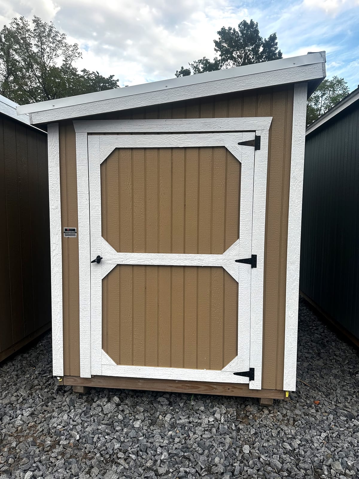 6x12 Mini Shed at G&L Carports & Portable Buildings