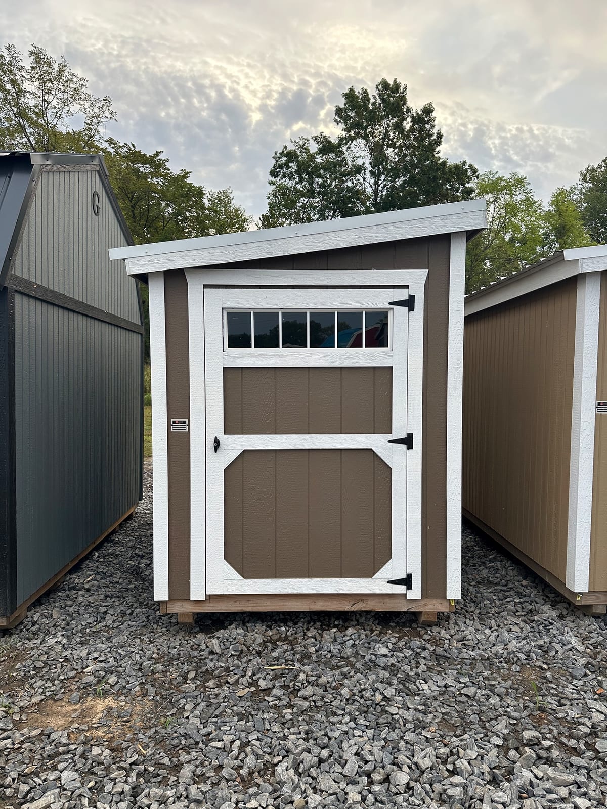 6x12 Mini Shed at G&L Carports & Portable Buildings