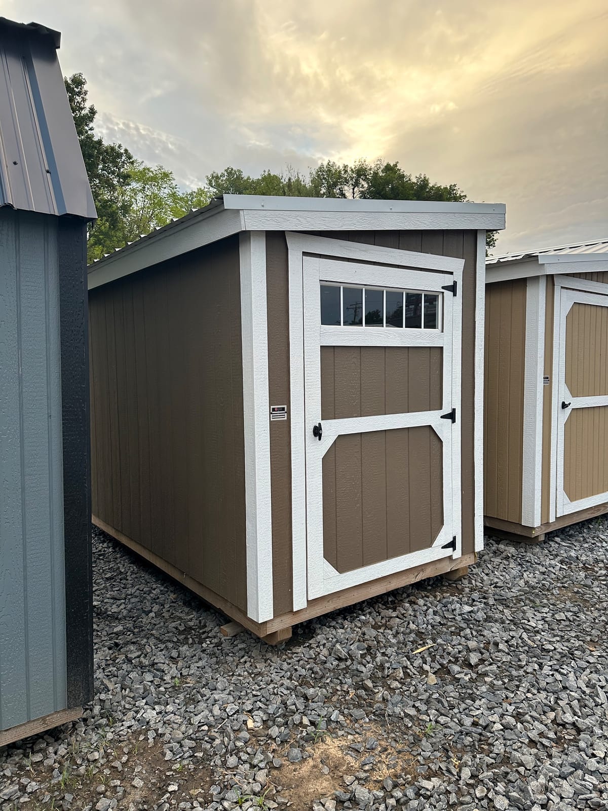 6x12 Mini Shed at G&L Carports & Portable Buildings