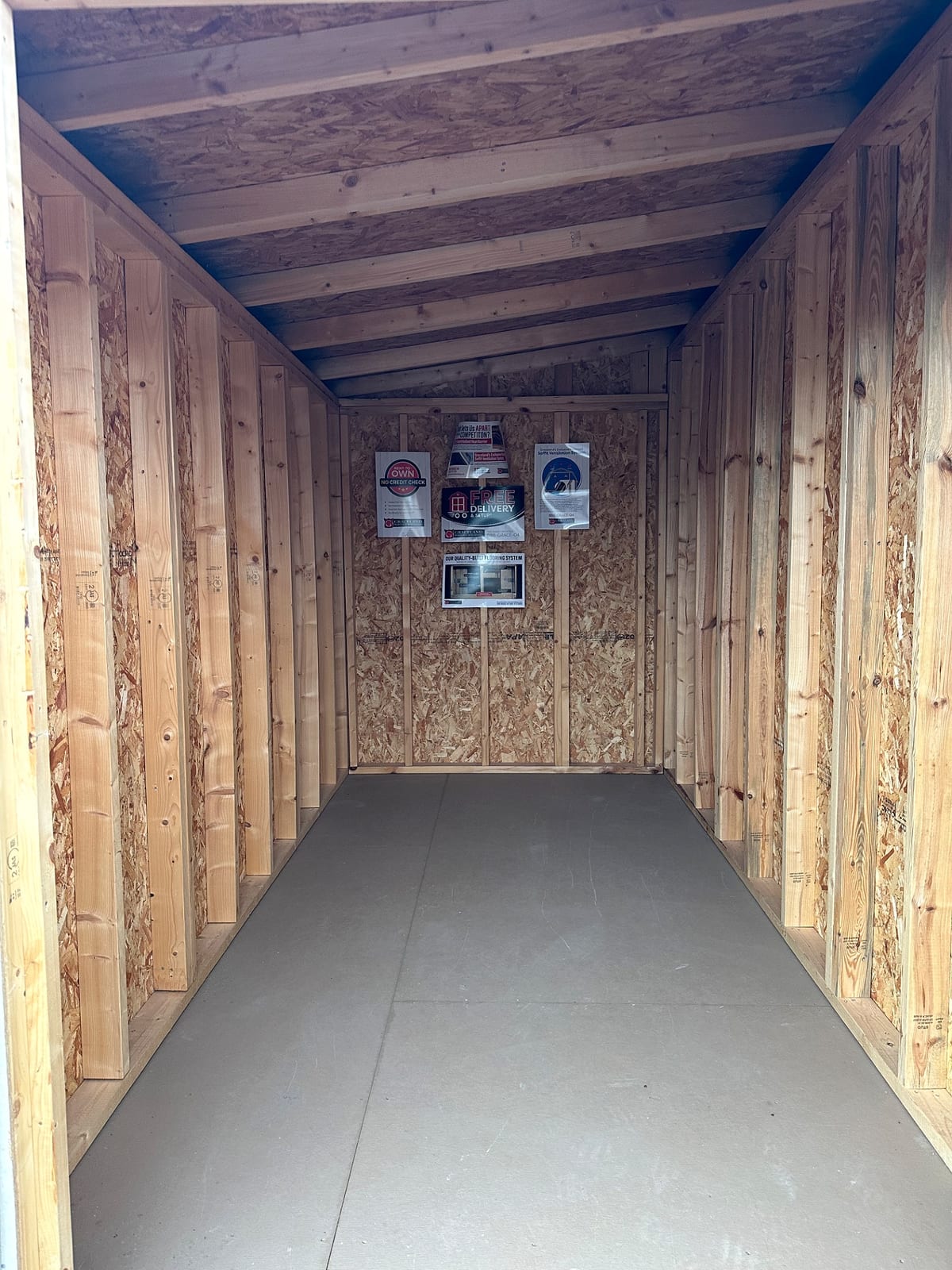 6x12 Mini Shed at G&L Carports & Portable Buildings