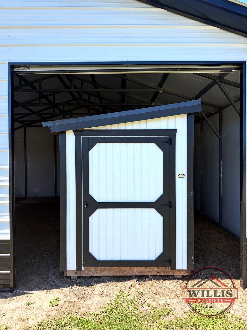 6x12 Mini Shed at Willis Buildings