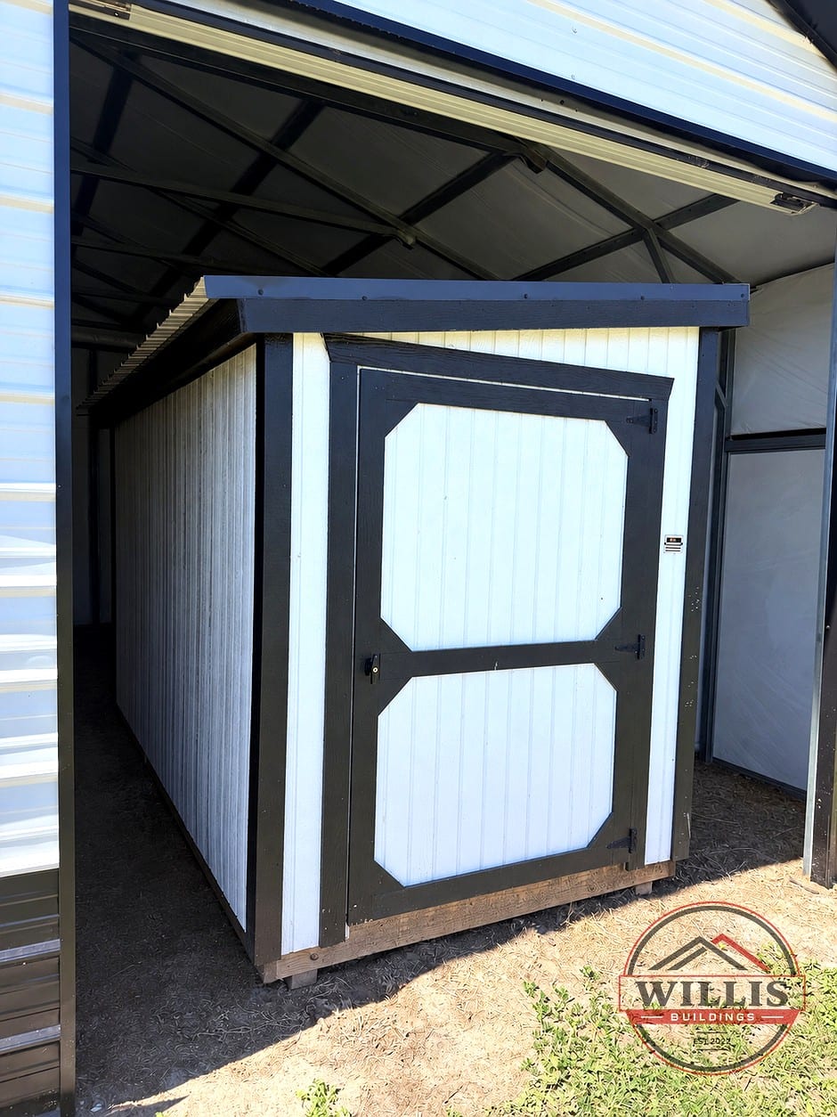 6x12 Mini Shed at Willis Buildings
