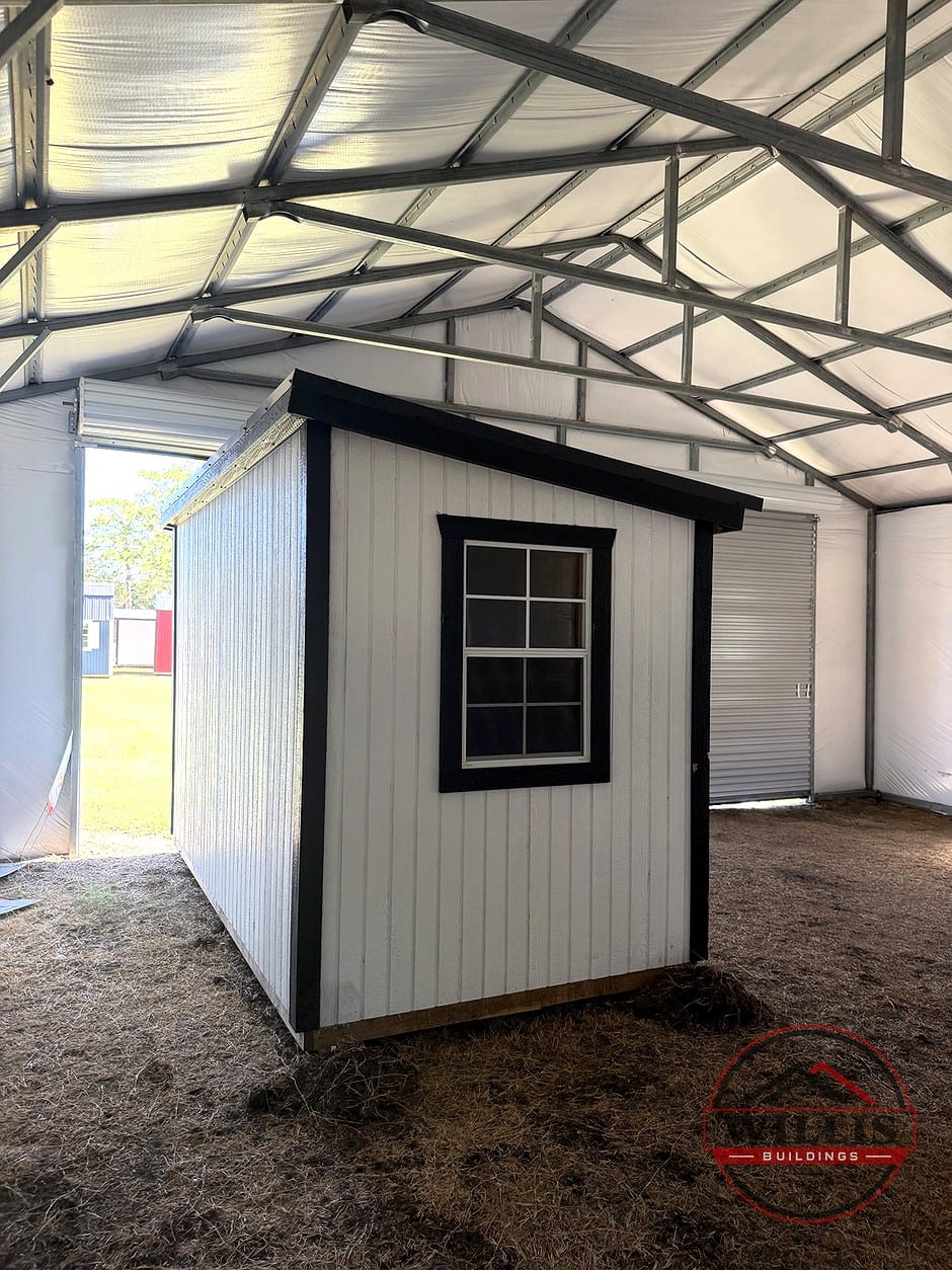 6x12 Mini Shed at Willis Buildings