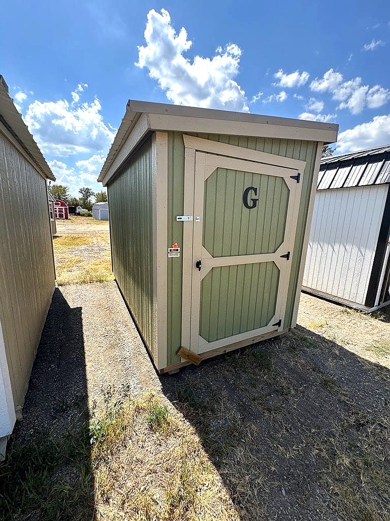 6x12 Mini Shed at G&L Carports & Portable Buildings