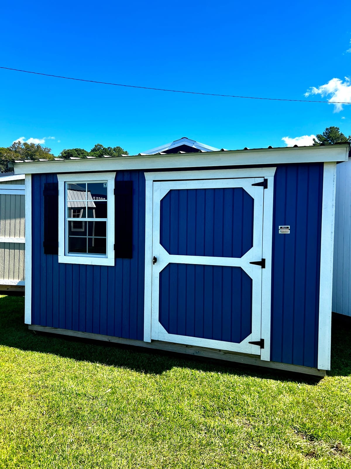 6x12 Mini Shed at Toler's Coastal Structures - Newport