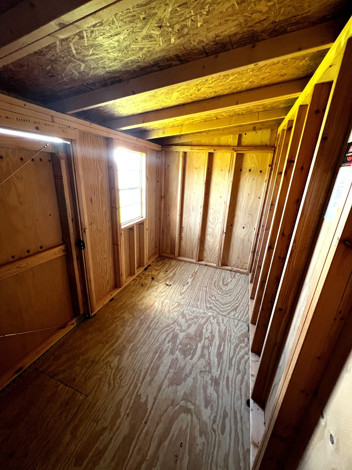 6x12 Mini Shed at Toler's Coastal Structures - Newport
