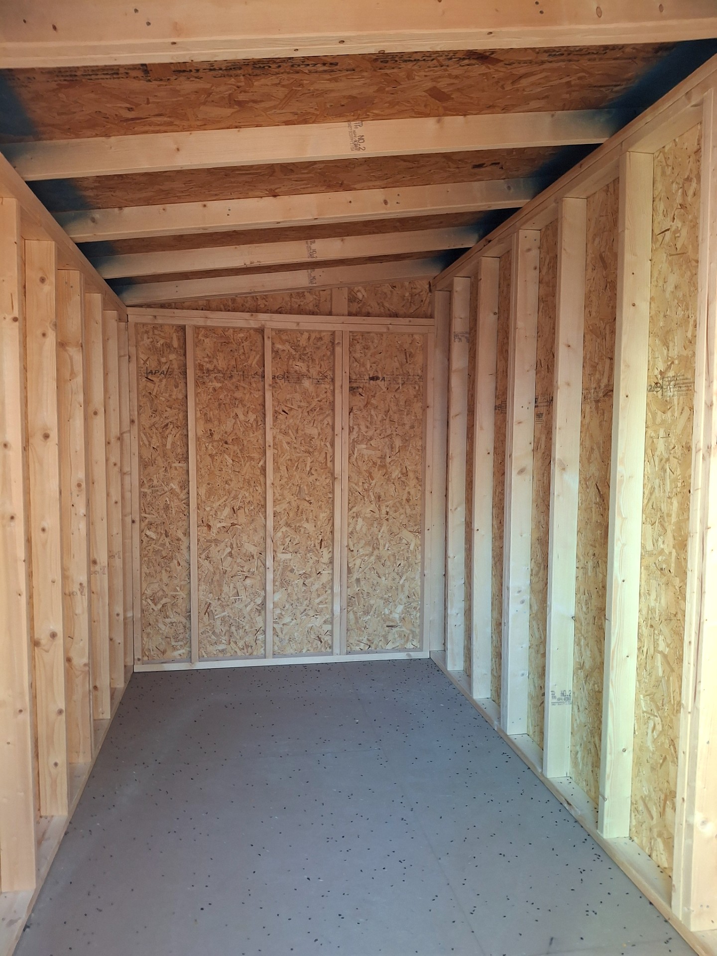 6x12 Mini Shed at Kirbyville Lot - Essex Bros
