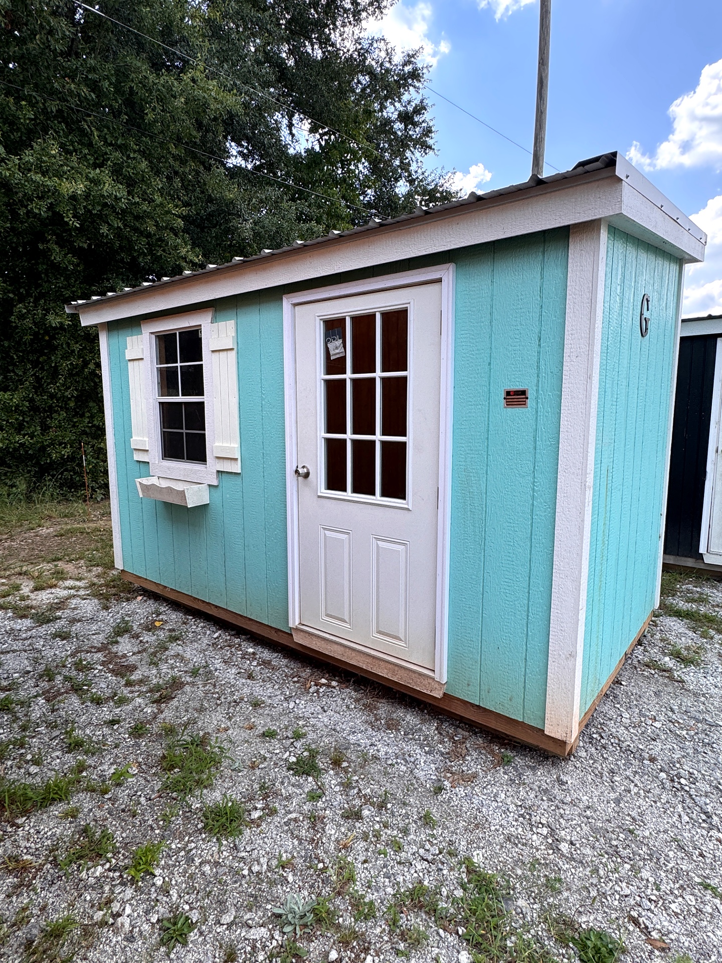 6x12 Mini Shed at Graceland of Cumming