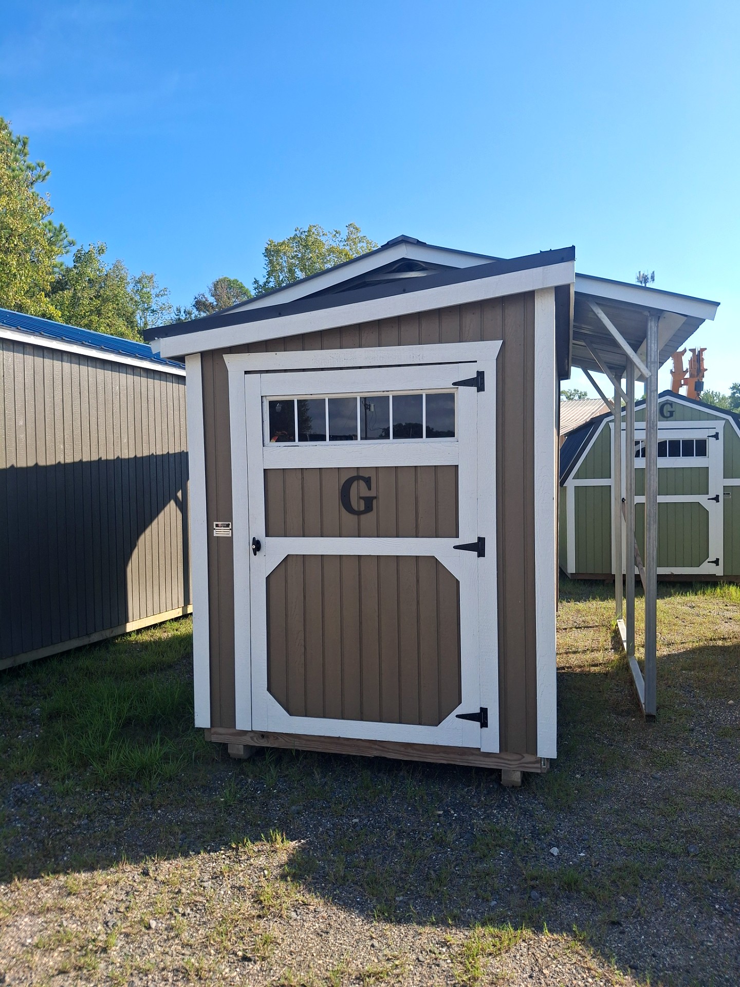 6x12 Mini Shed at Kirbyville Lot - Essex Bros