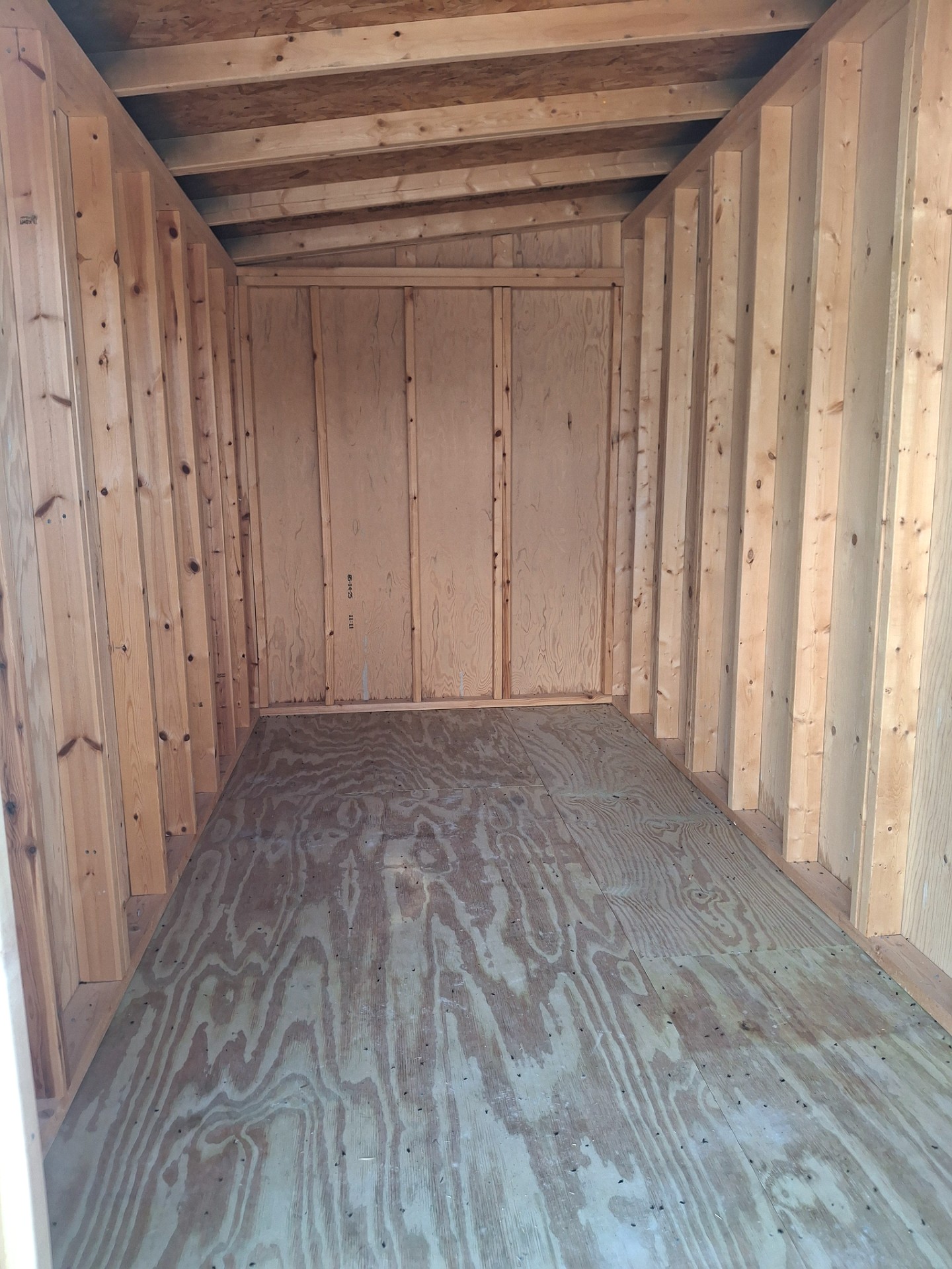 6x12 Mini Shed at Kirbyville Lot - Essex Bros