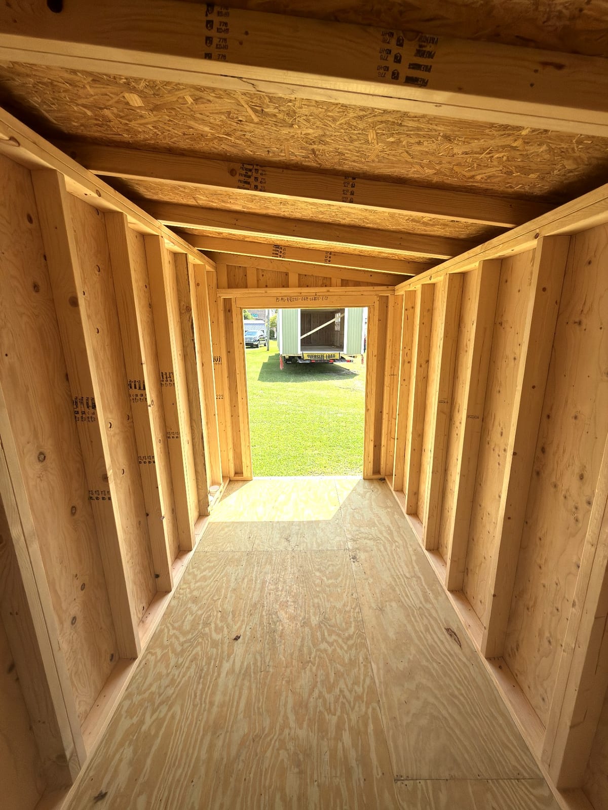 6x12 Mini Shed at Toler's Coastal Structures - Newport
