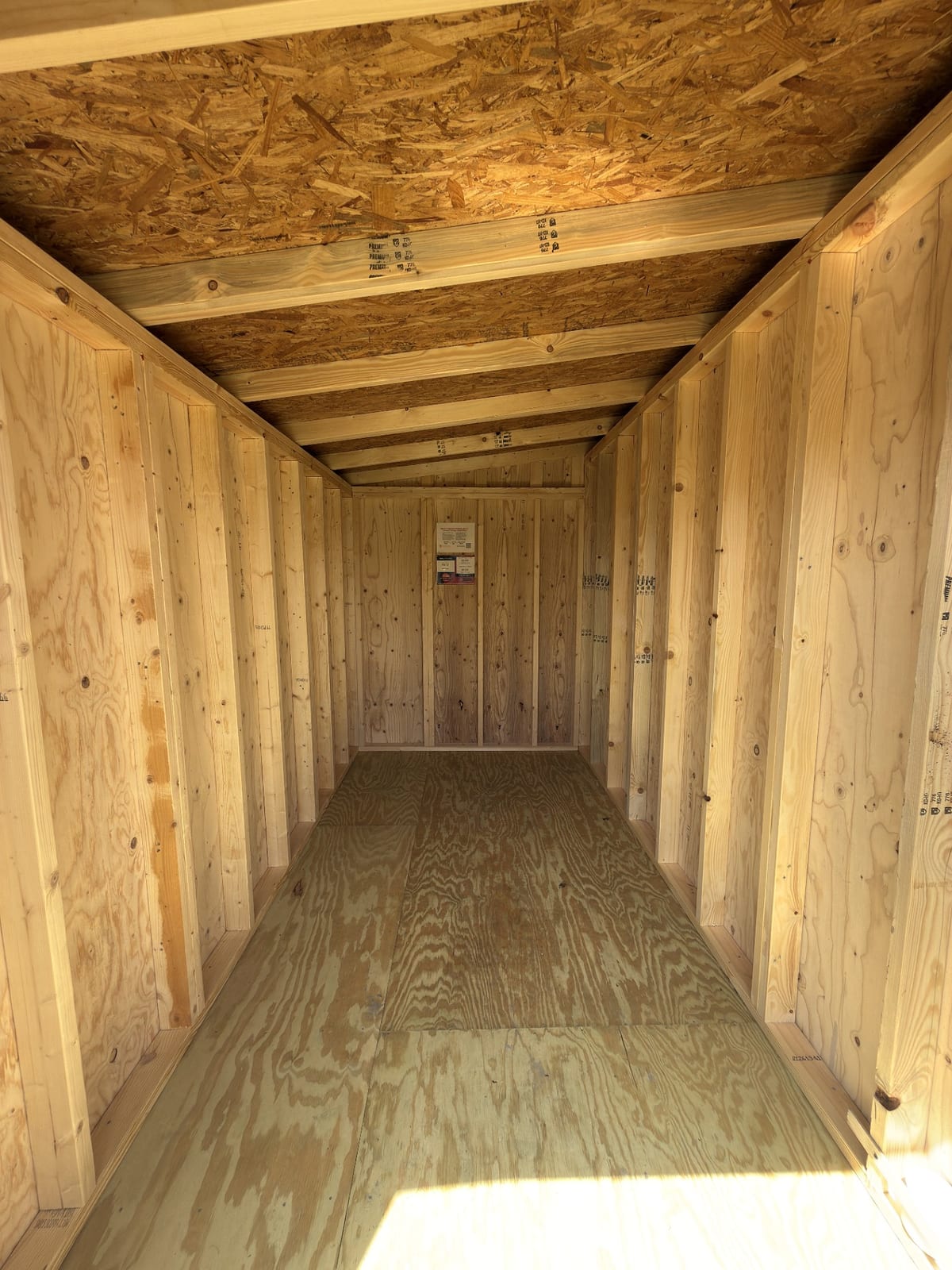 6x12 Mini Shed at Toler's Coastal Structures - Newport
