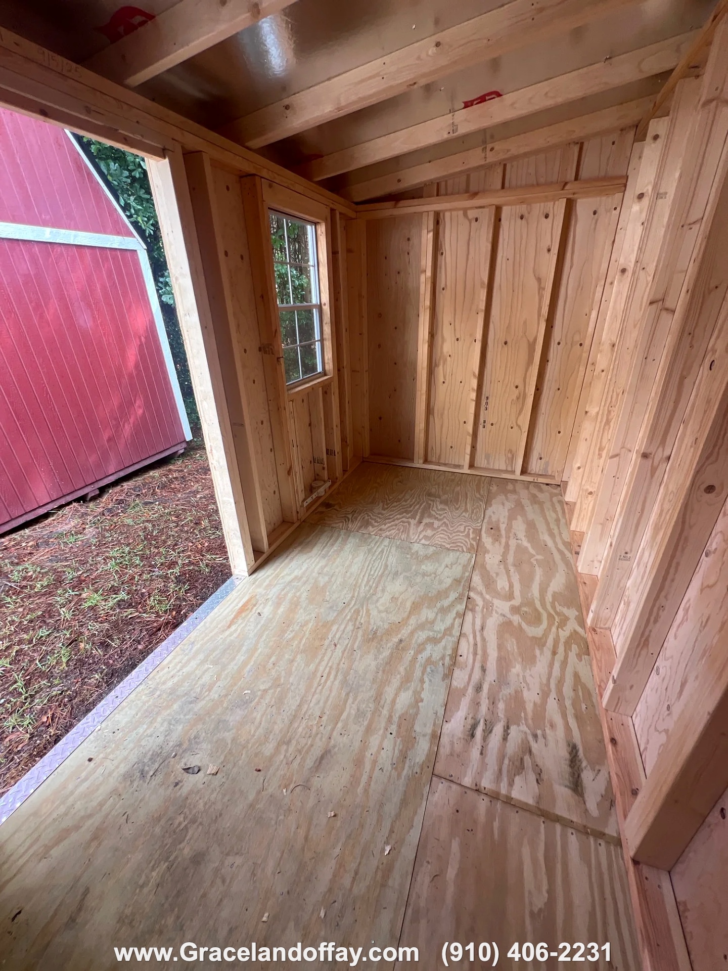 6x12 Mini Shed at Graceland Buildings of Fayetteville