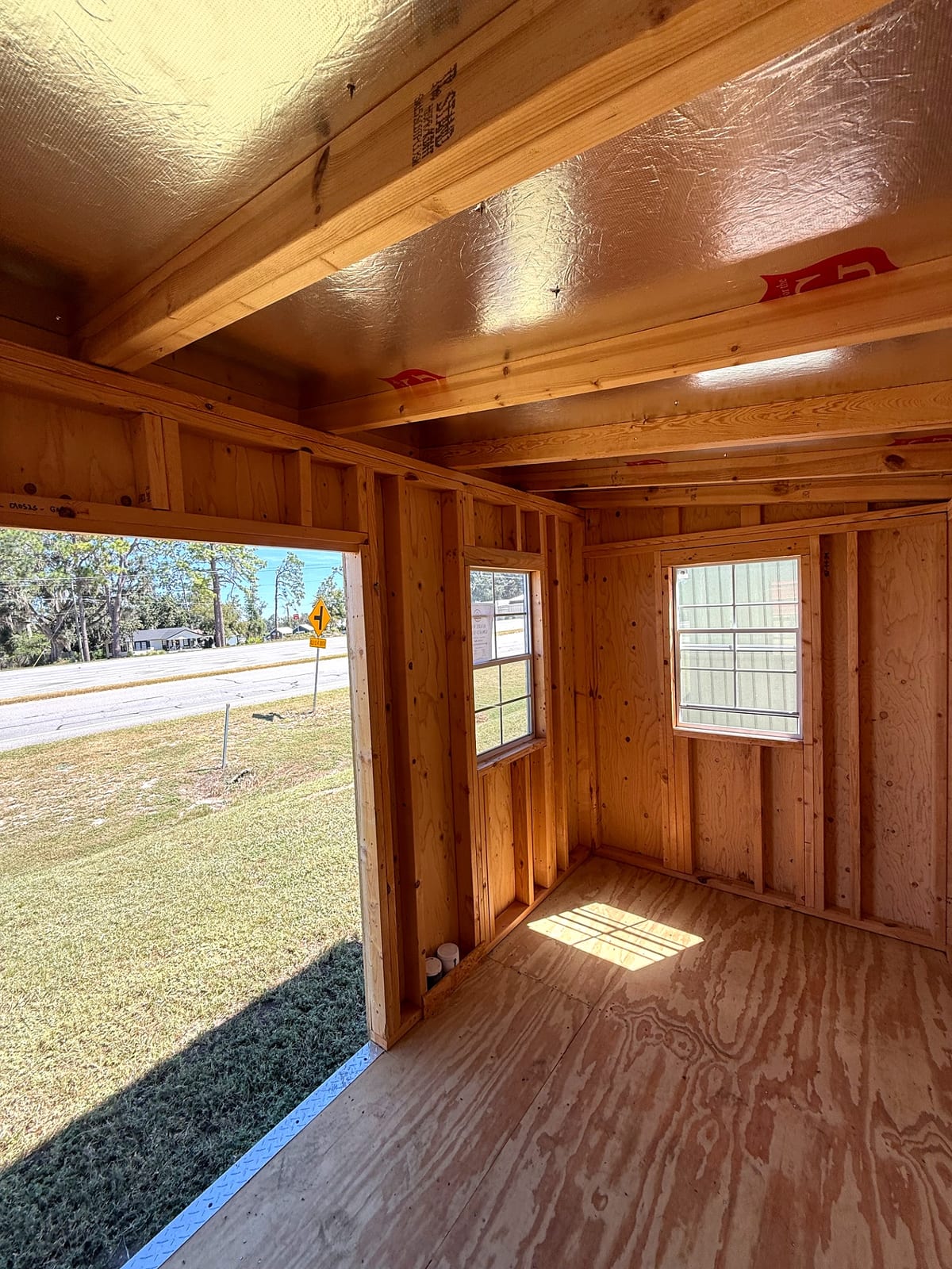 6x12 Mini Shed at Moultrie Lot- Willis Buildings