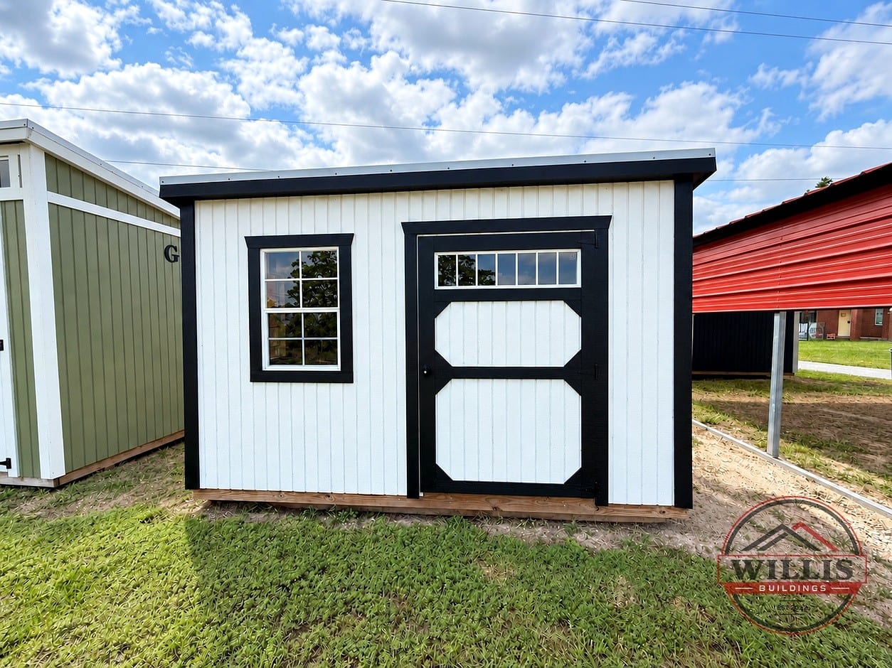 6x12 Mini Shed at Willis Buildings
