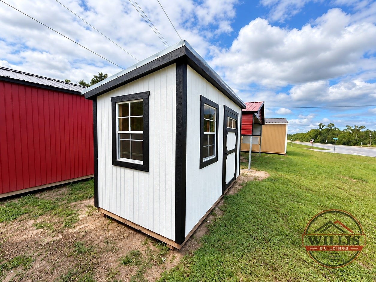 6x12 Mini Shed at Willis Buildings