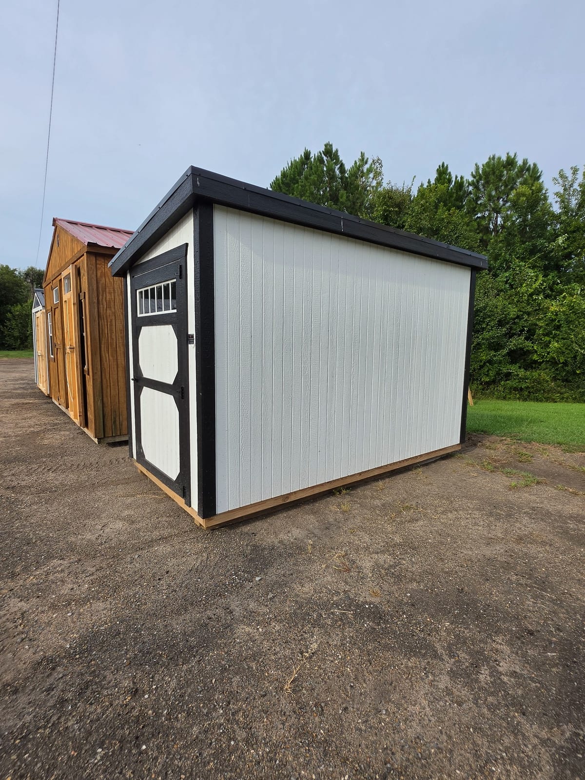 6x12 Mini Shed at Russellville Lot- Krazy K Buildings and More