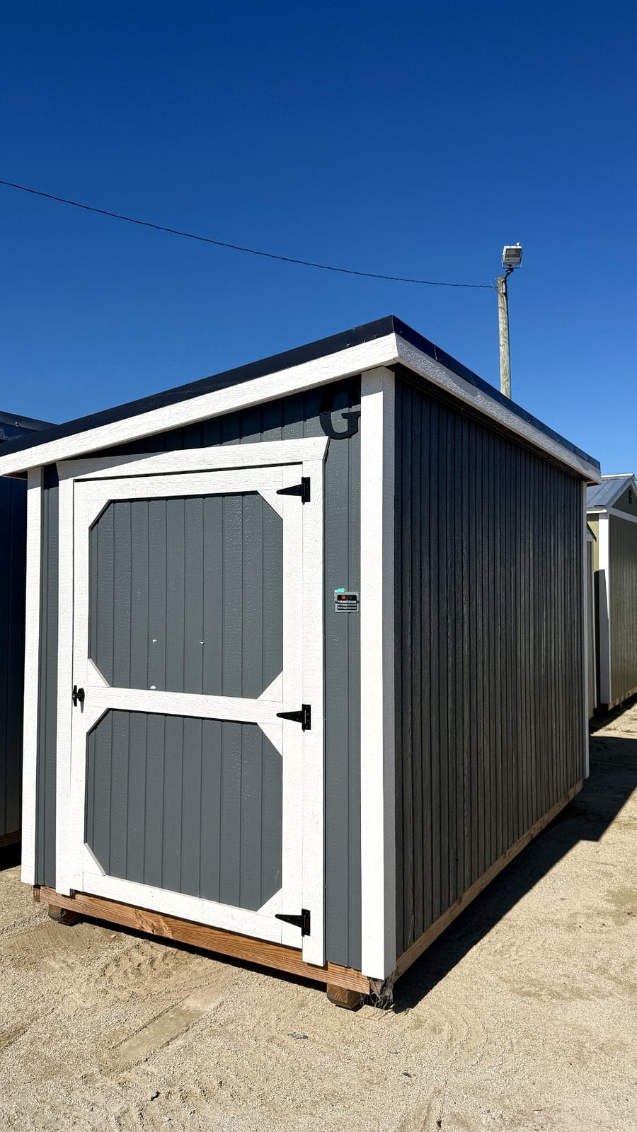 6x12 Mini Shed at Alpha1 Storage Solutions