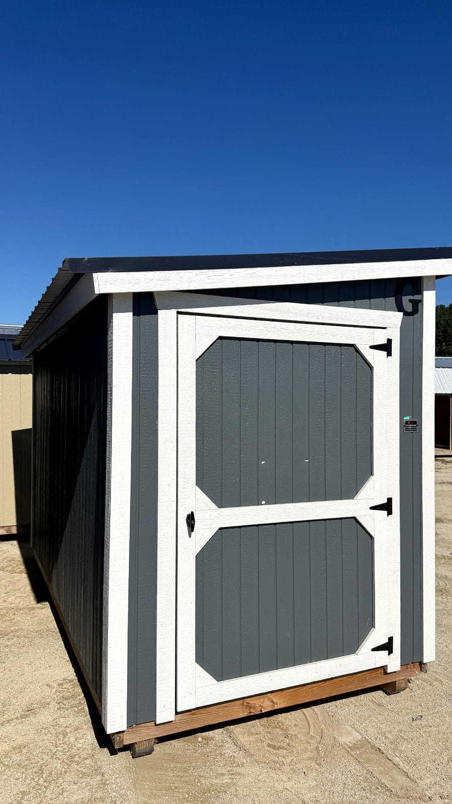 6x12 Mini Shed at Alpha1 Storage Solutions