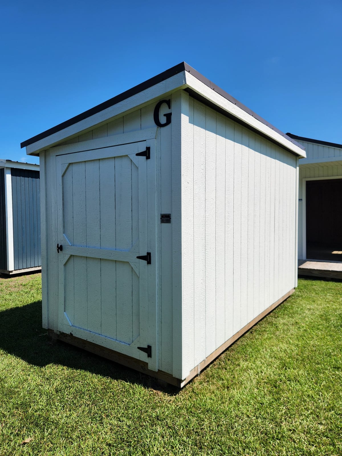 6x12 Mini Shed at Toler's Coastal Structures - Newport