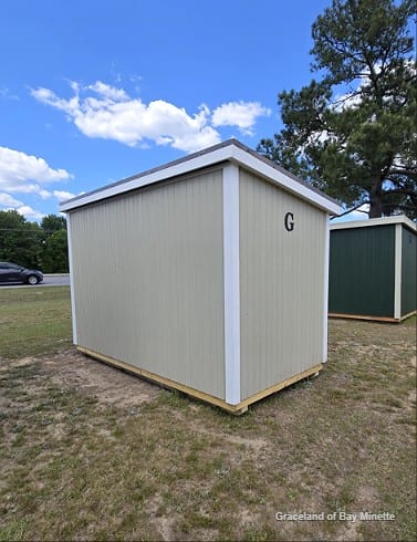 6x12 Mini Shed at Graceland of Bay Minette
