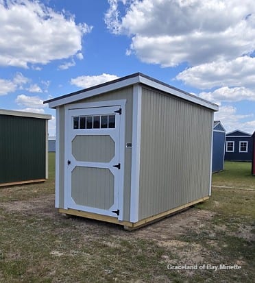 6x12 Mini Shed at Graceland of Bay Minette