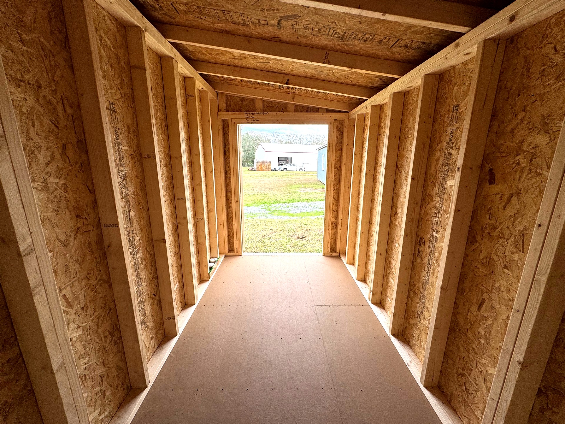 6x12 Mini Shed at Southern Ag Equipment, LLC - Saint Francisville, Louisiana