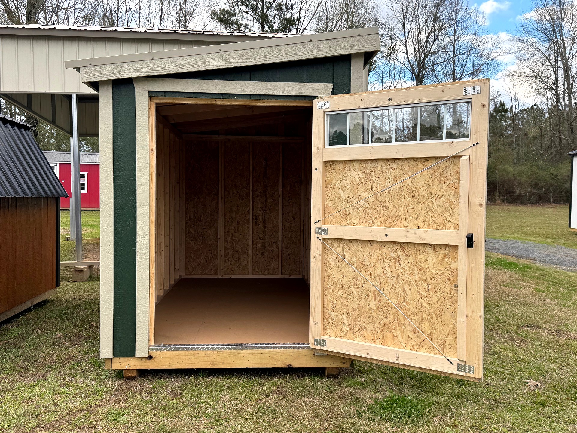 6x12 Mini Shed at Southern Ag Equipment, LLC - Saint Francisville, Louisiana