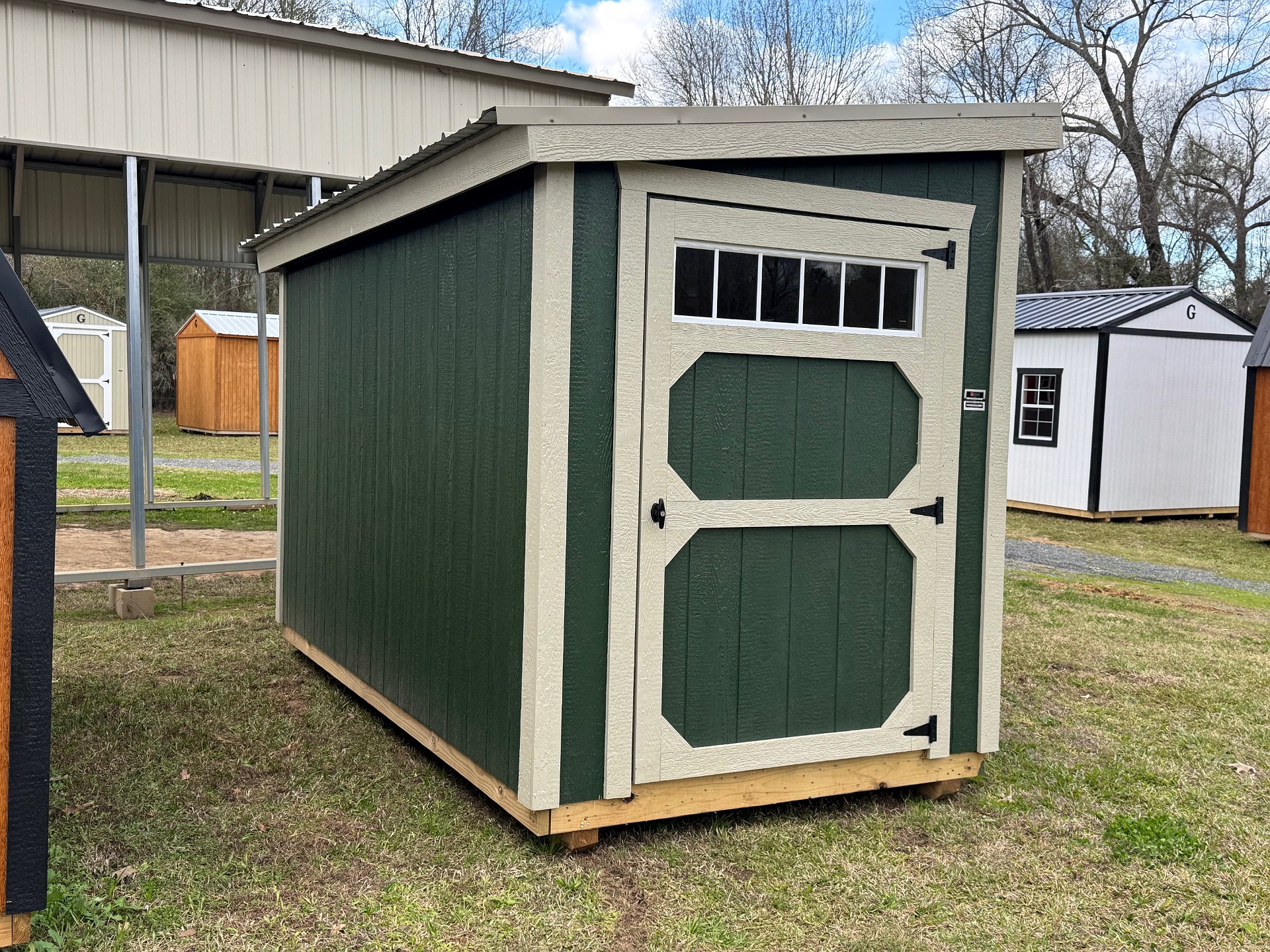 6x12 Mini Shed at Southern Ag Equipment, LLC - Saint Francisville, Louisiana
