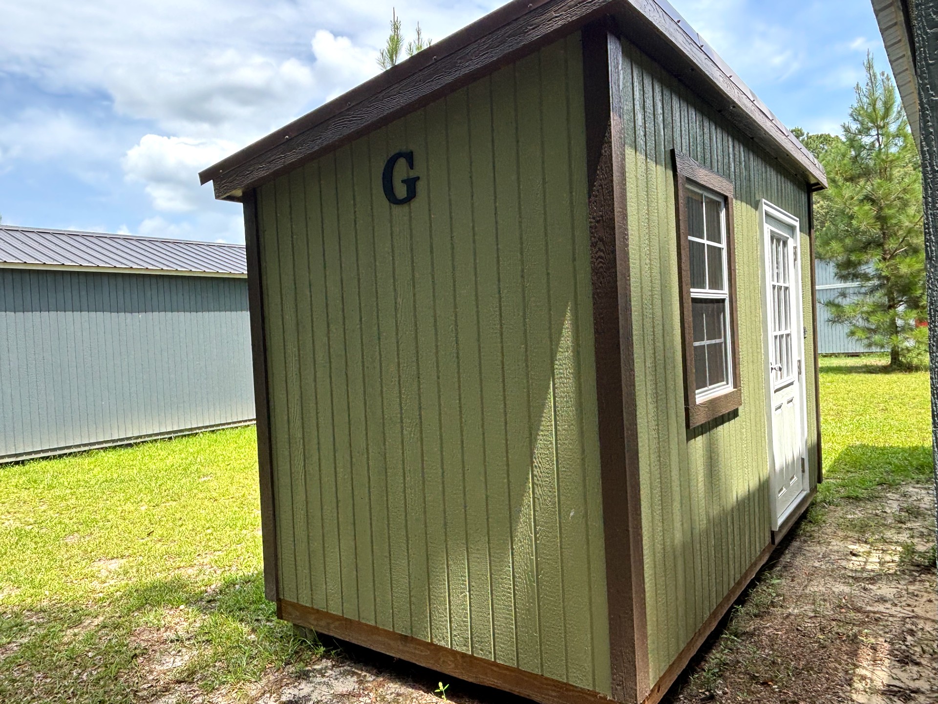 6x12 Mini Shed at Portable Buildings of Ravenel
