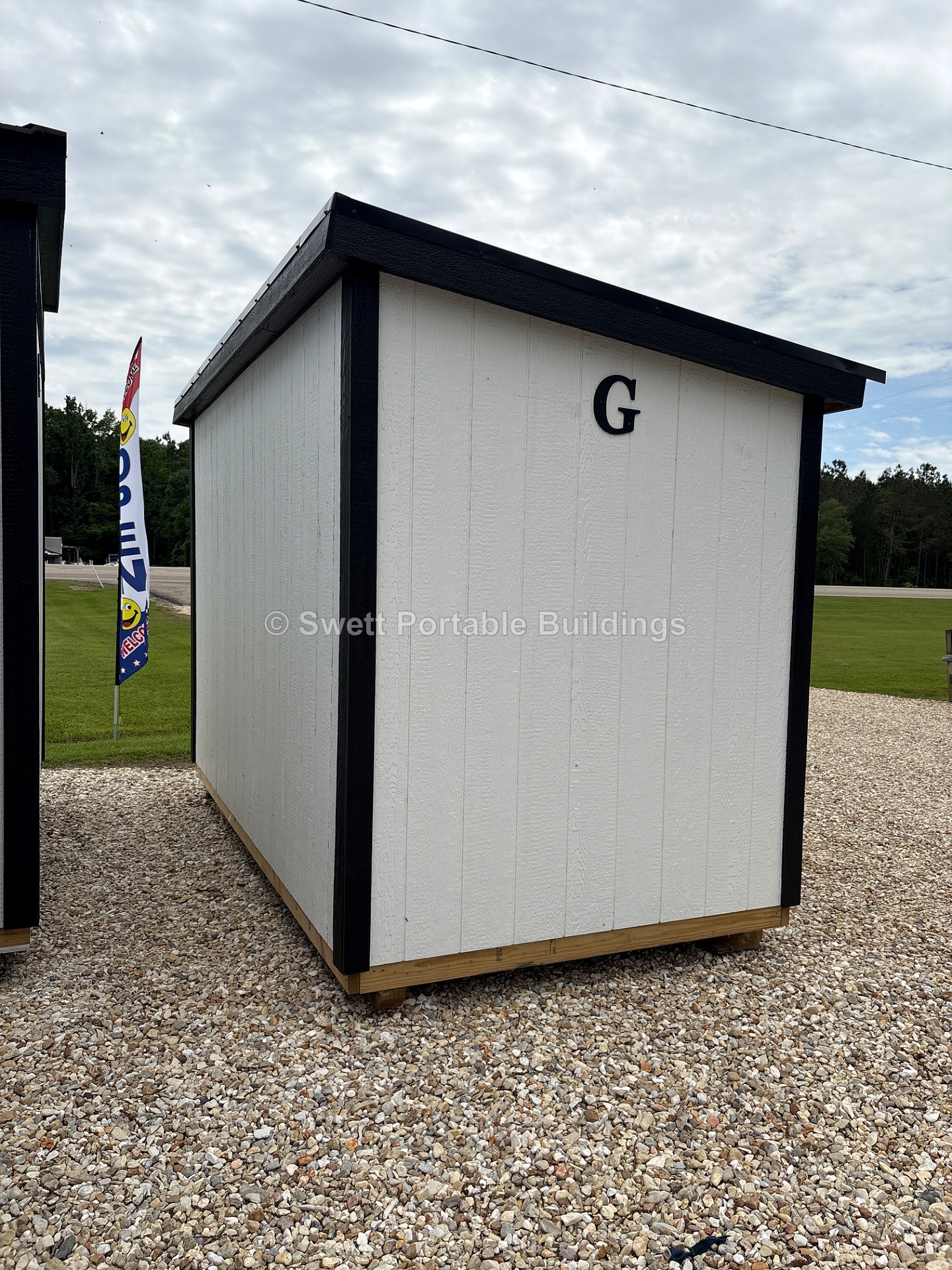 6x12 Mini Shed at Swett Portable Buildings LLC