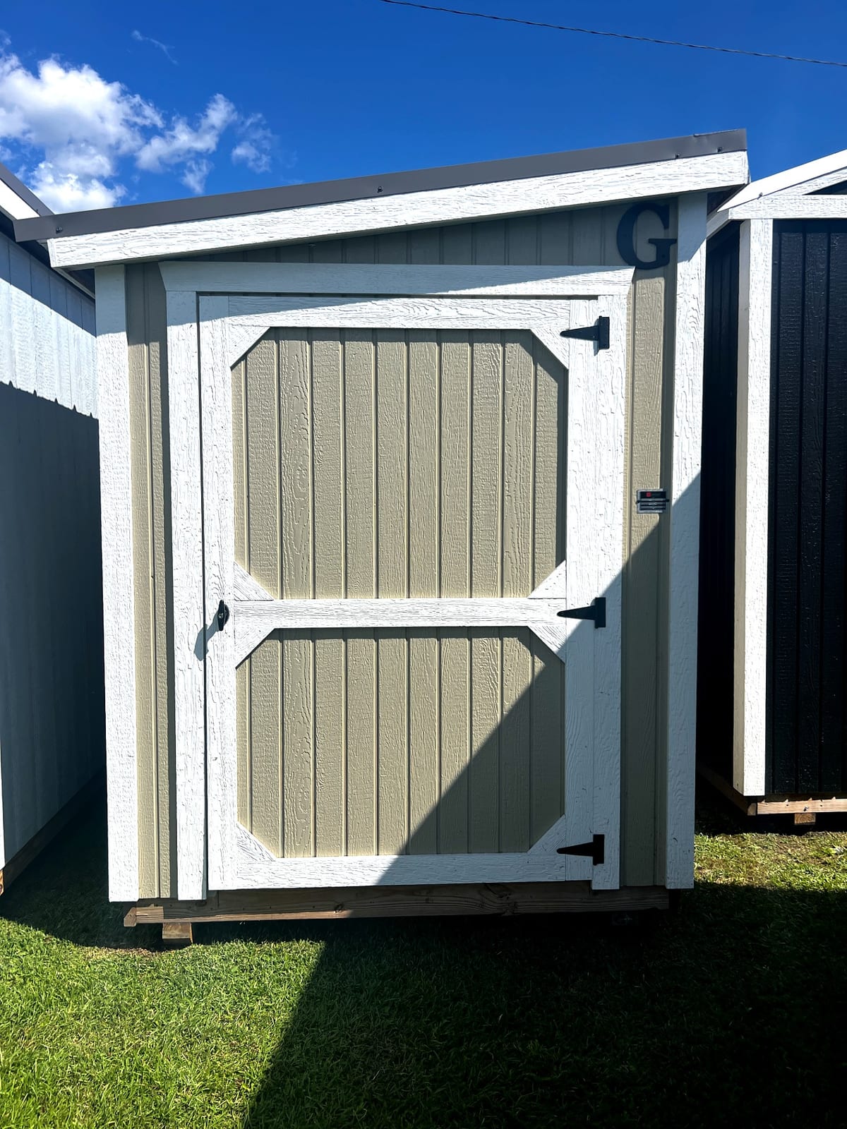 6x12 Mini Shed at Toler's Coastal Structures - Newport