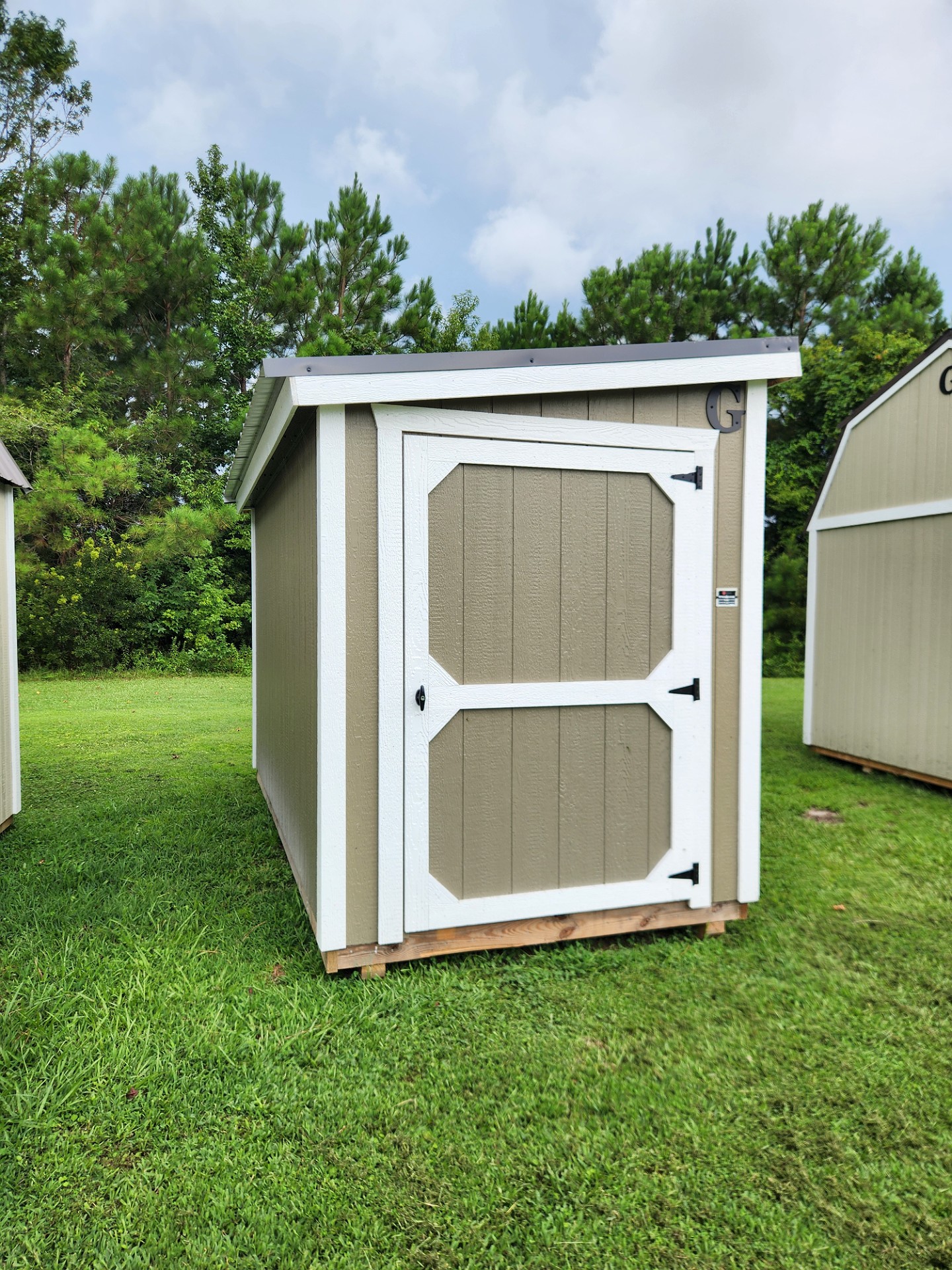 6x12 Mini Shed at Toler's Coastal Structures - Newport