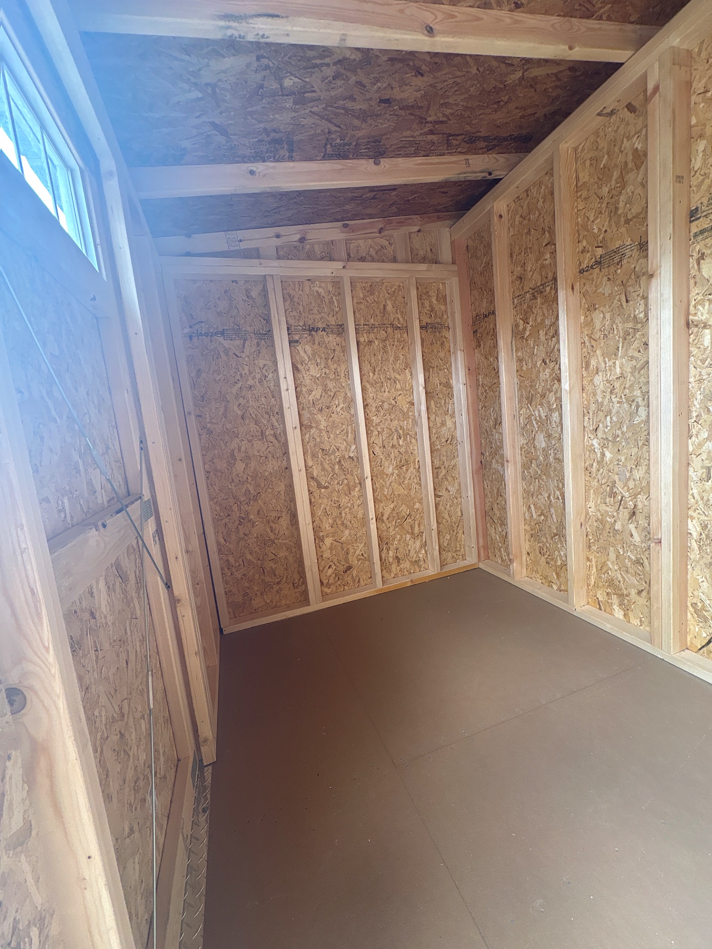 6x12 Mini Shed at Cajun Buildings and Carports