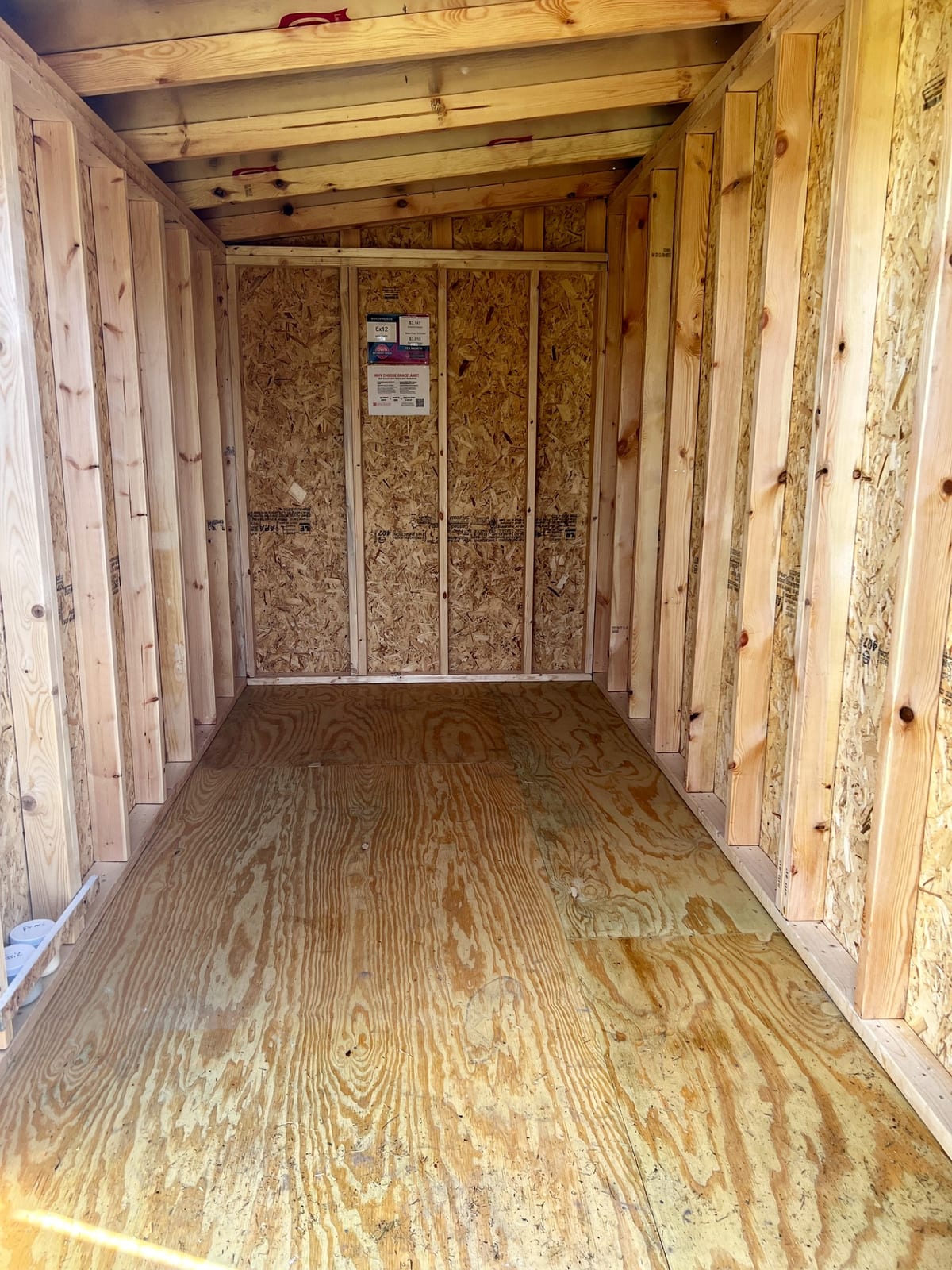 6x12 Mini Shed at Toler's Coastal Structures - Newport