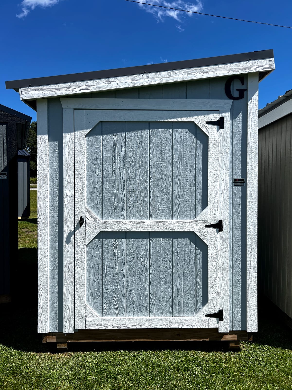 6x12 Mini Shed at Toler's Coastal Structures - Newport