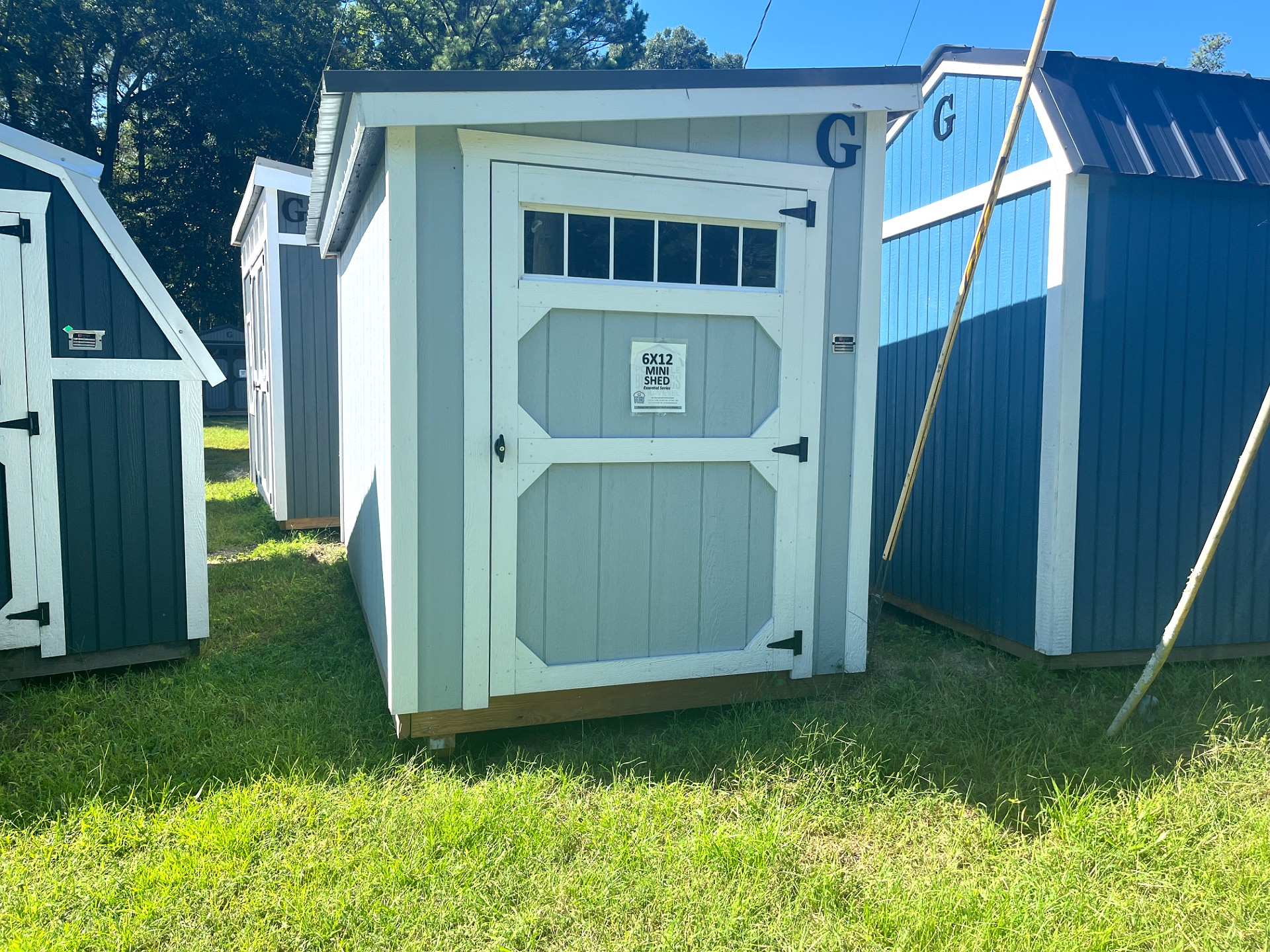 6x12 Mini Shed at Portable Buildings of Ravenel