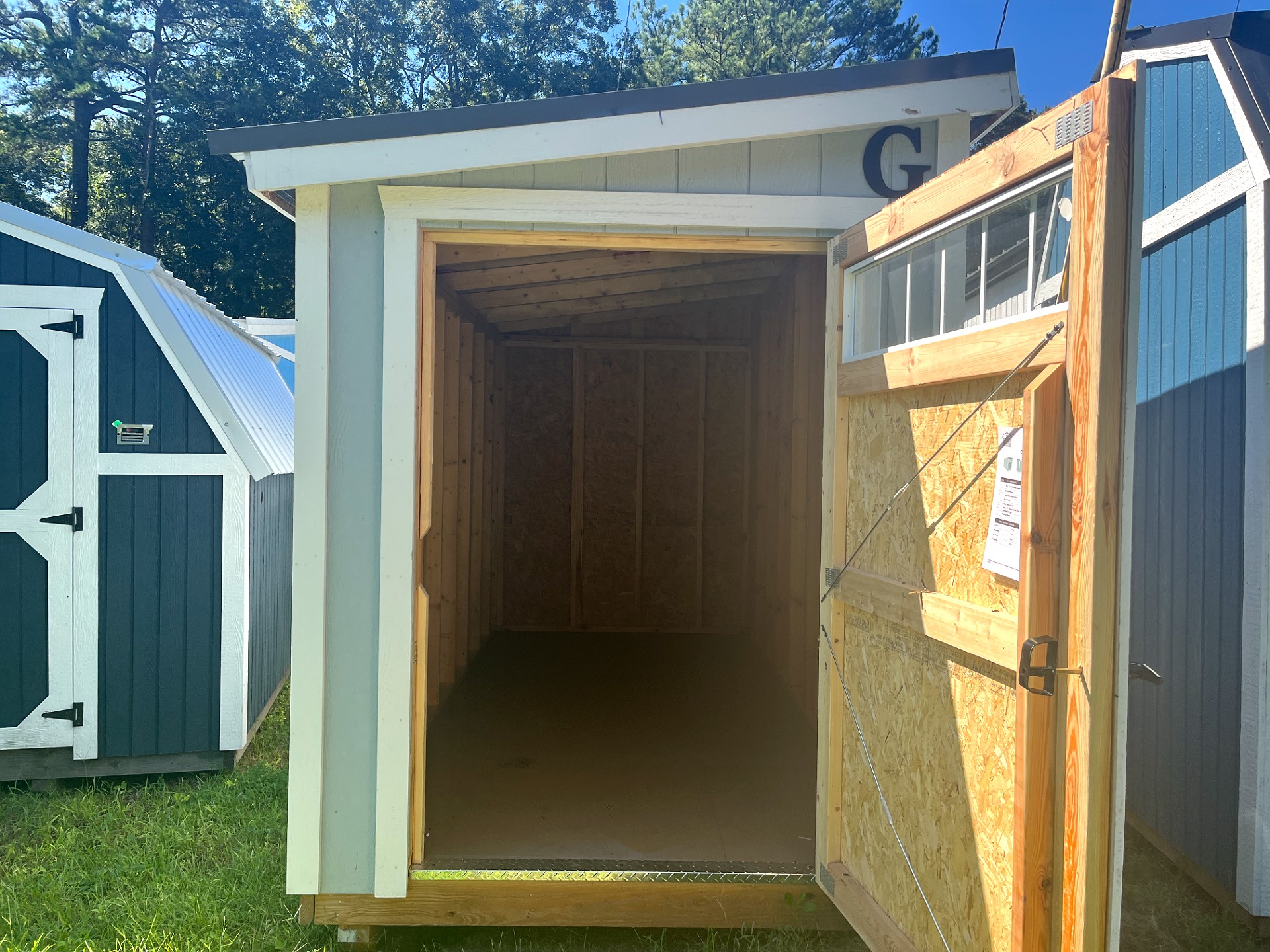 6x12 Mini Shed at Portable Buildings of Ravenel