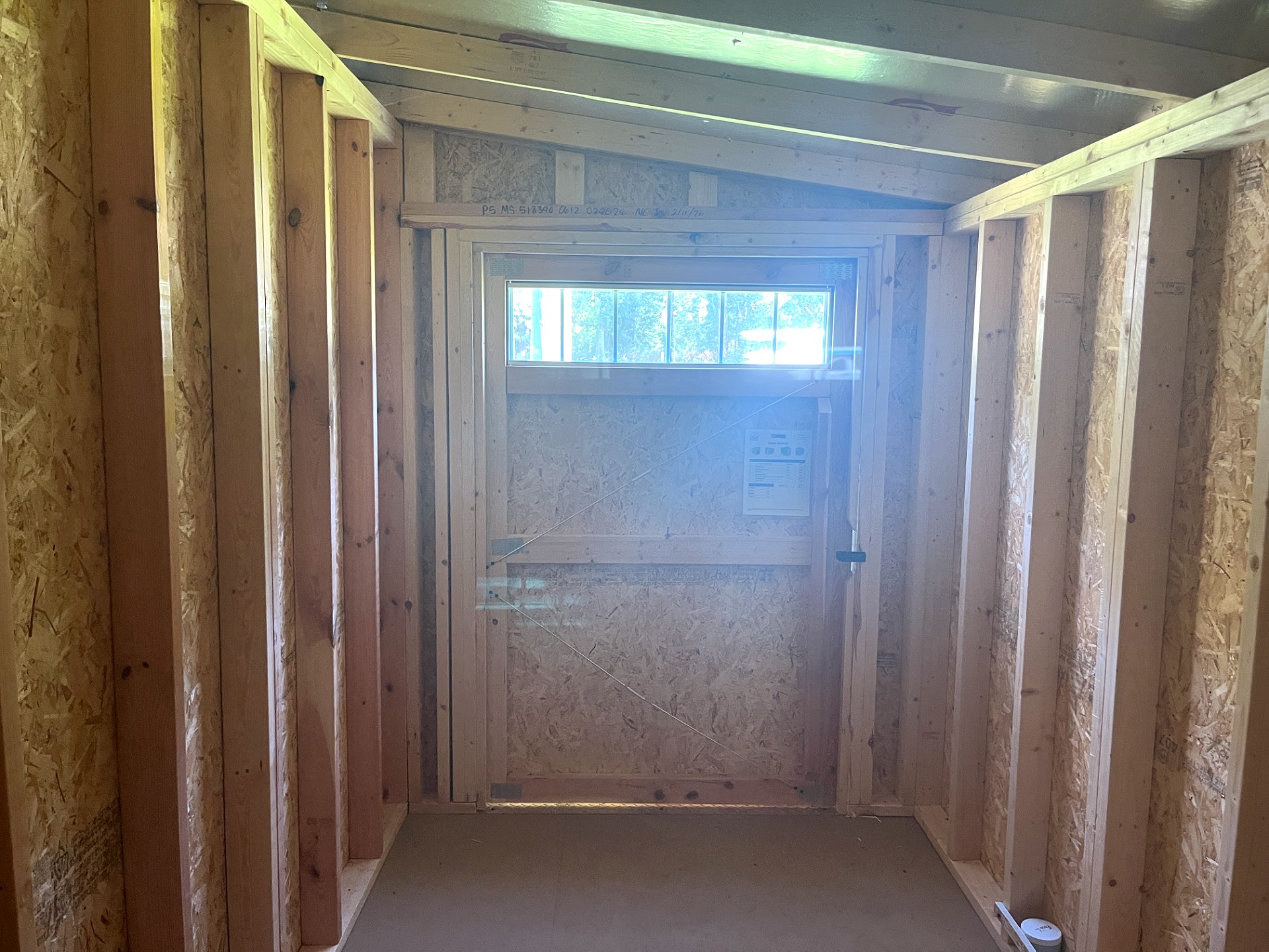 6x12 Mini Shed at Portable Buildings of Ravenel