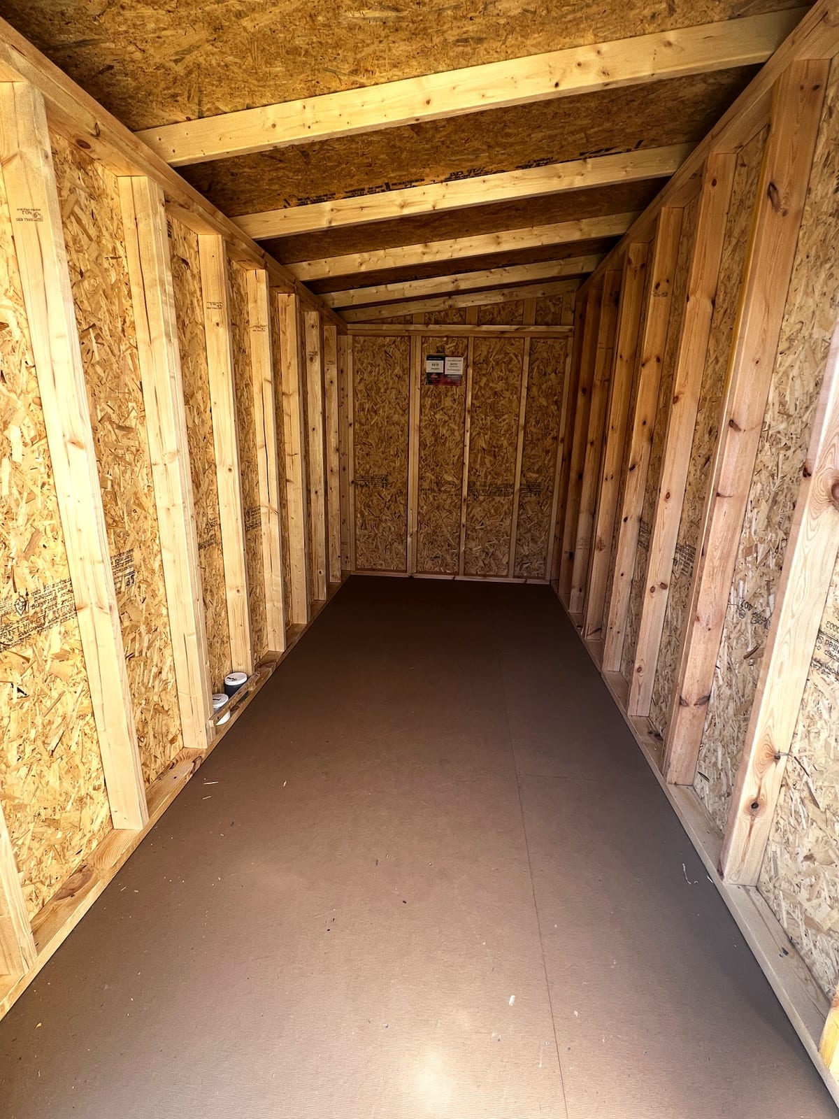 6x12 Mini Shed at Toler's Coastal Structures - Newport